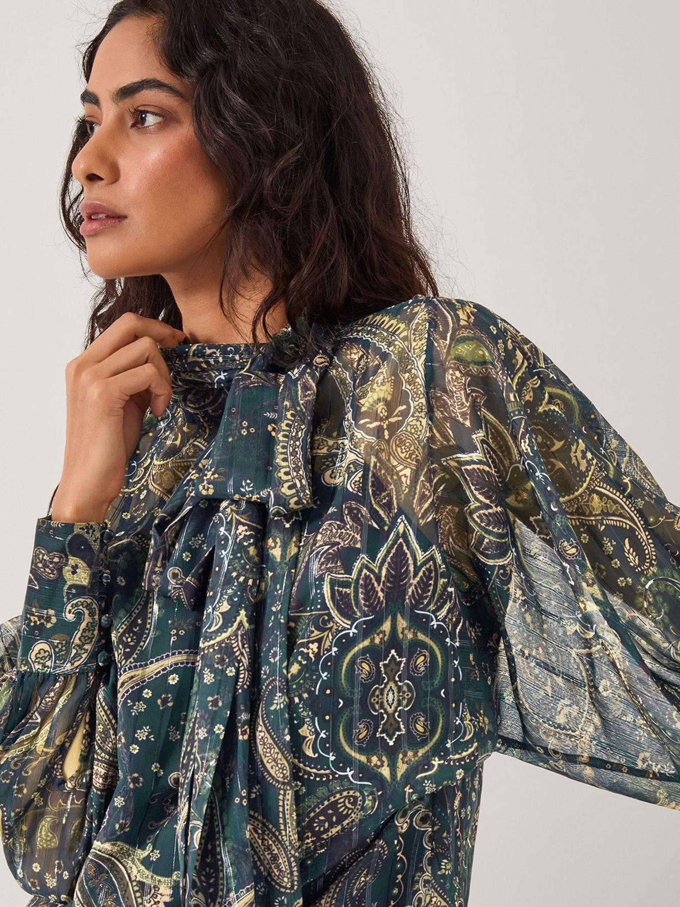 Image 5 of 5 of Monsoon Marianna Printed Blouse