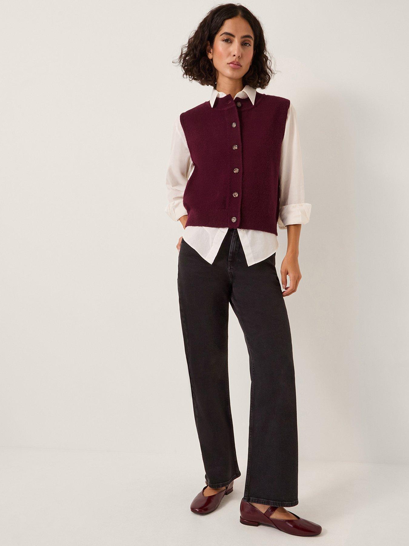 Image 4 of 5 of Monsoon Sienna Straight Jean - Black