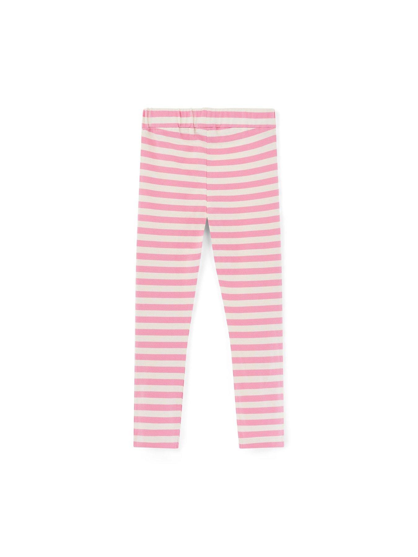  image of lilly-sid-girls-multicoloured-gingerbread-print-dress-and-legging-set-multi