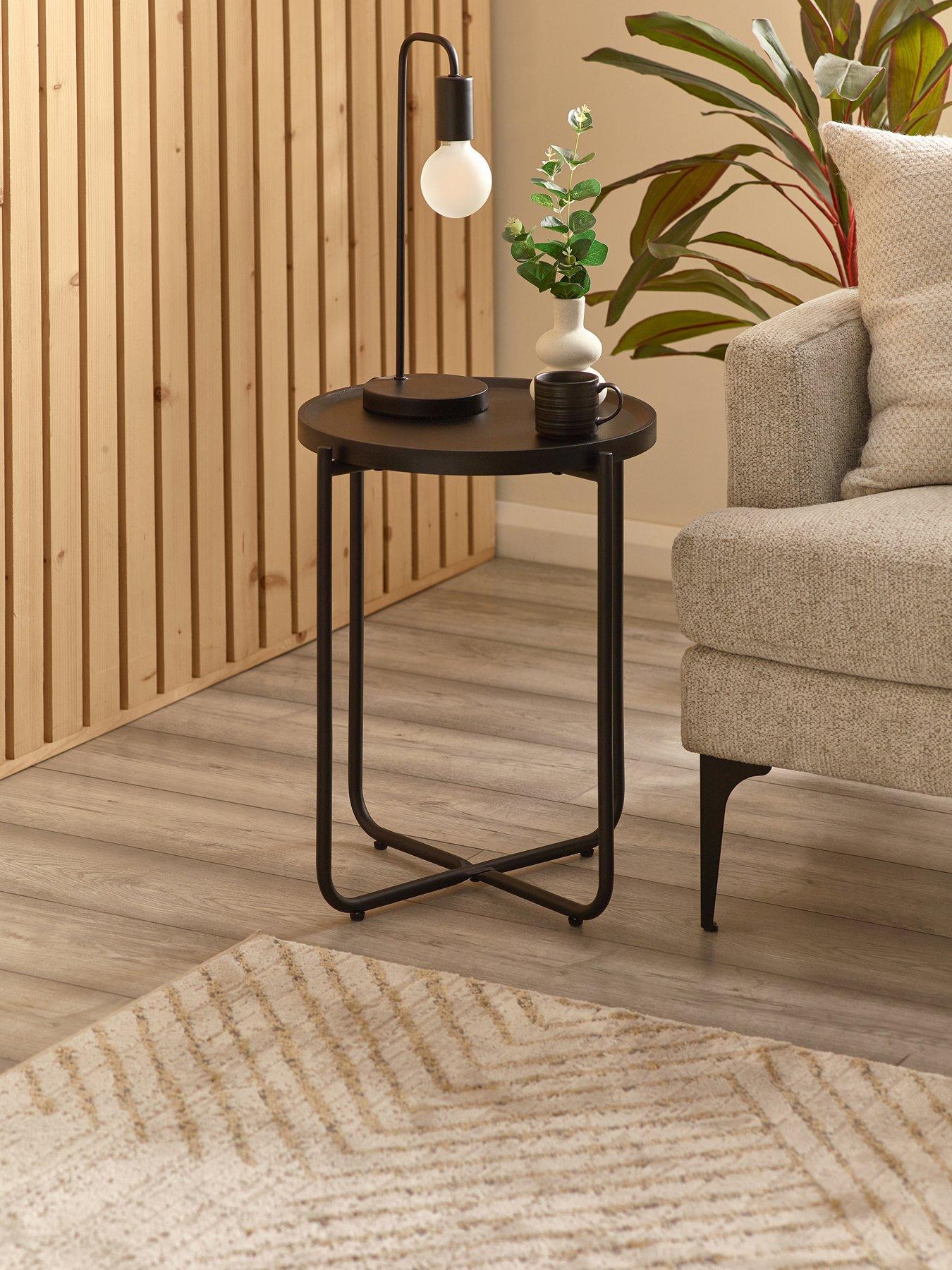 Image 5 of 5 of Julian Bowen Sagrada Coffee And Lamp Table Set
