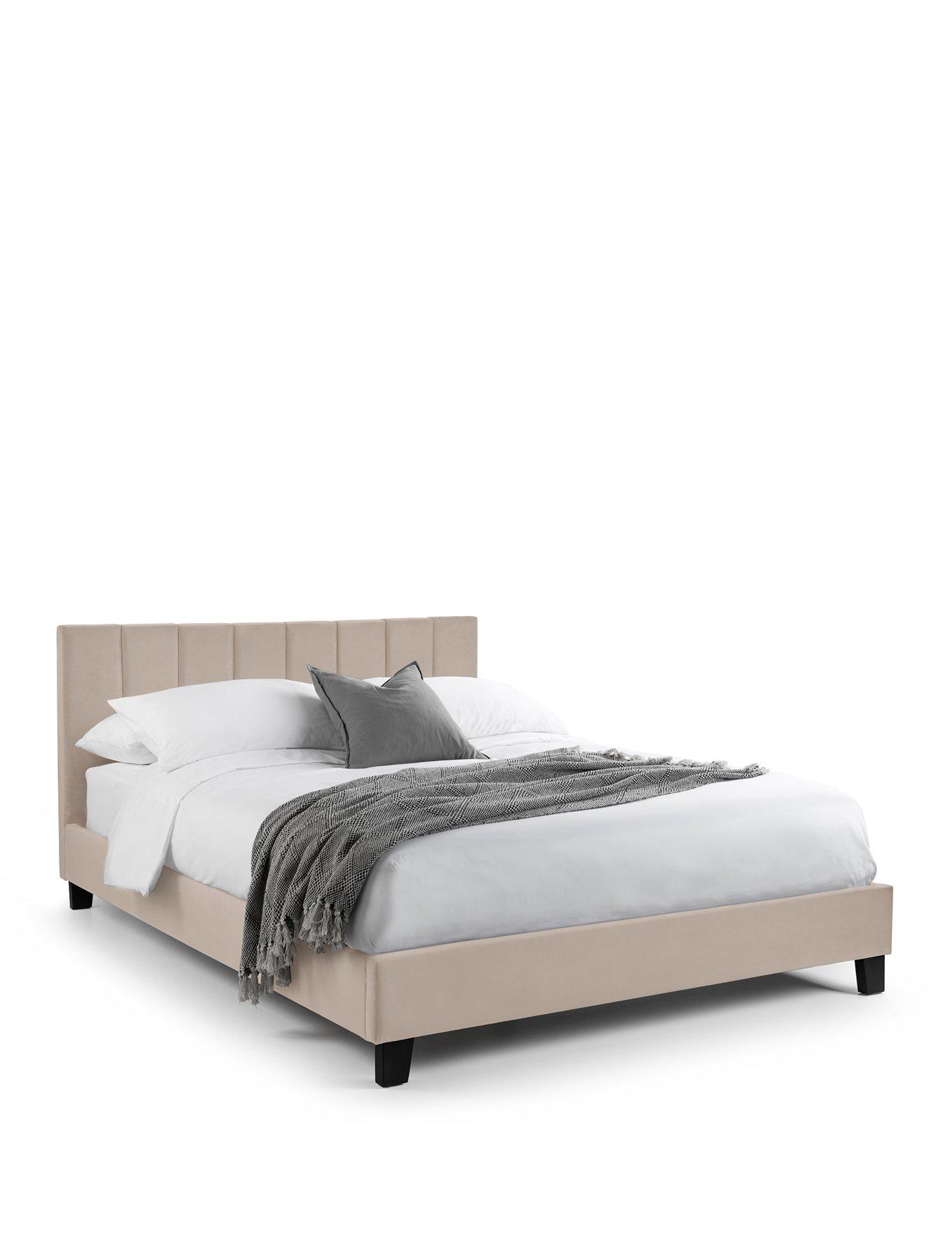  image of julian-bowen-rosa-velvet-bed-frame