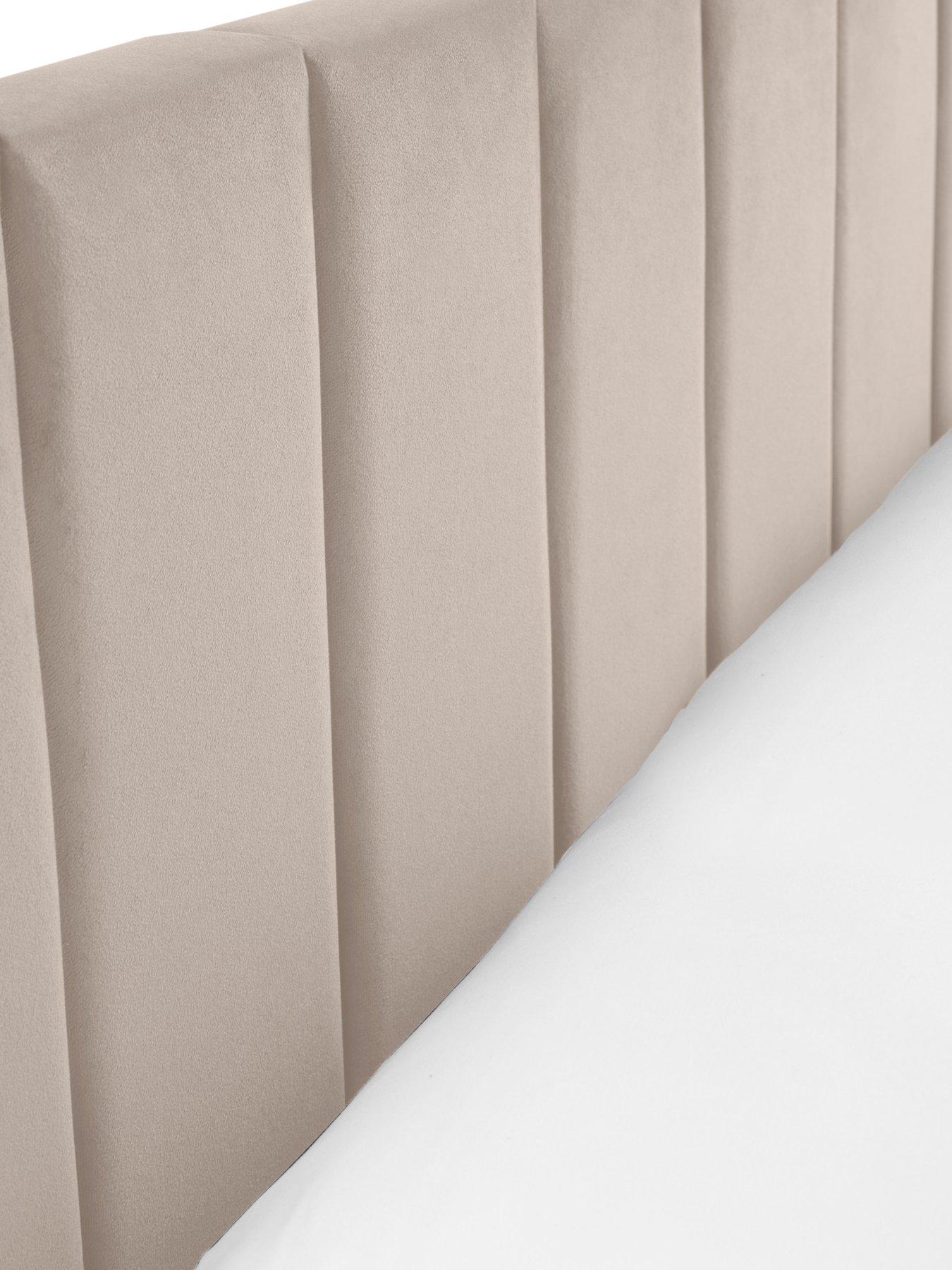  image of julian-bowen-rosa-velvet-bed-frame