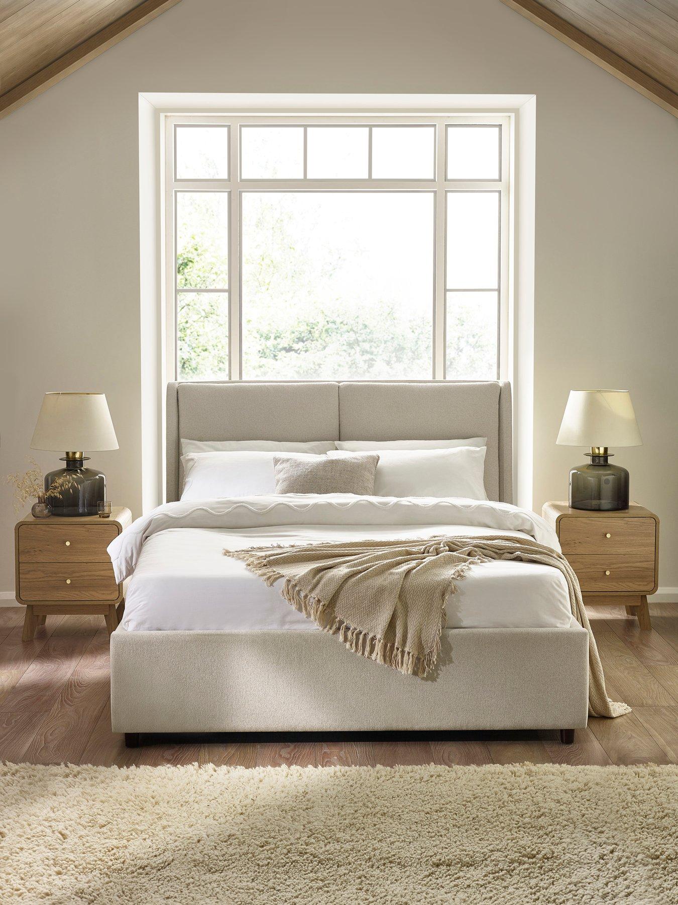 undefined Maddock Upholstered Ottoman Bedframe