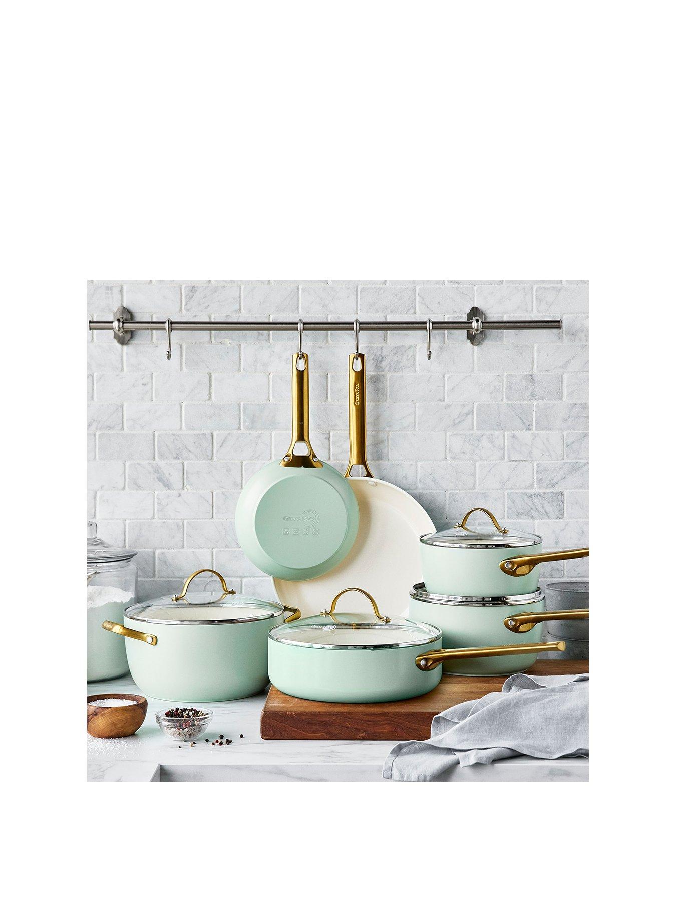 Image 2 of 7 of GreenPan Padova Reserve Green Set 6