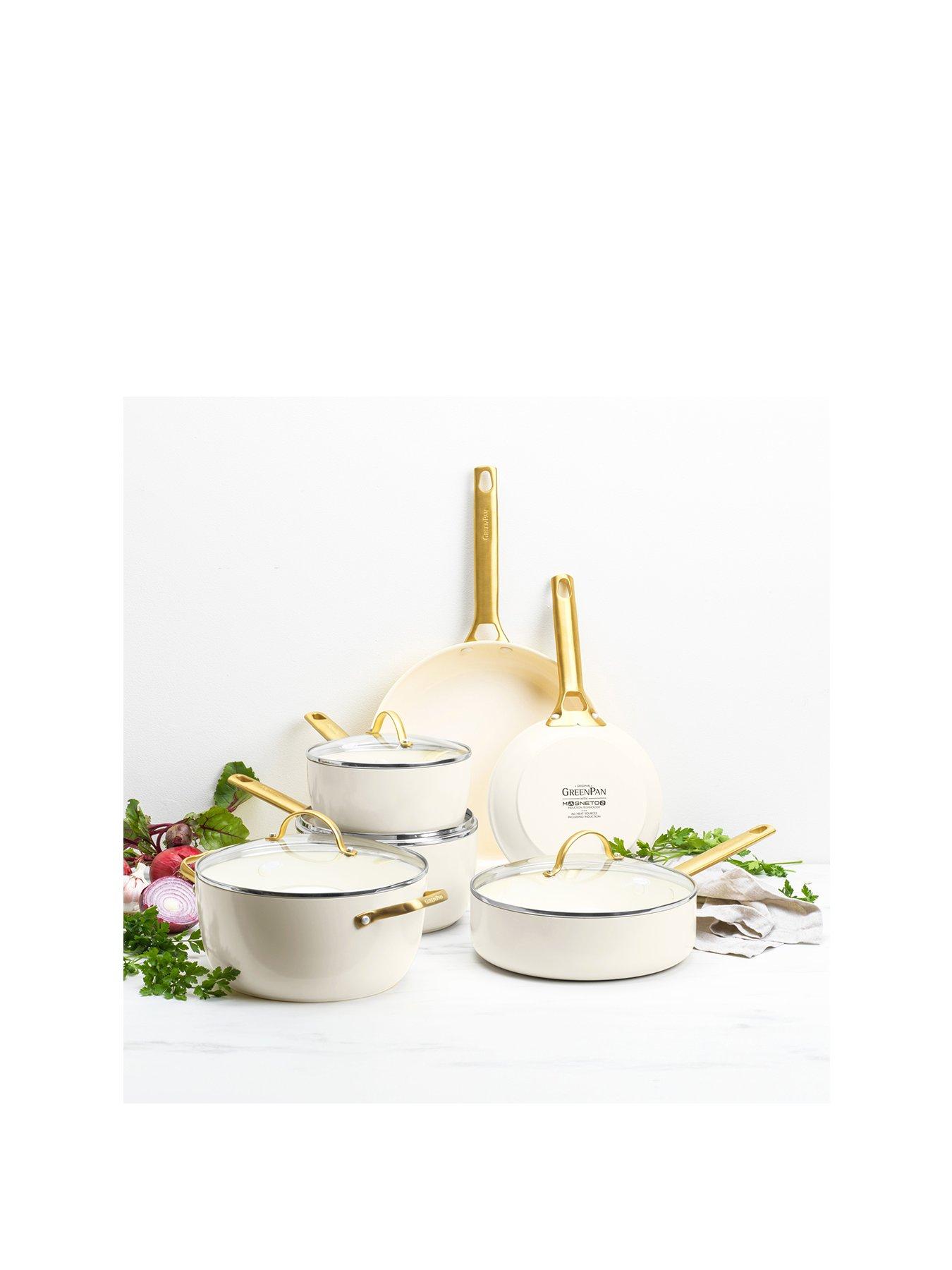 Image 2 of 5 of GreenPan Padova Reserve Cream Set 6