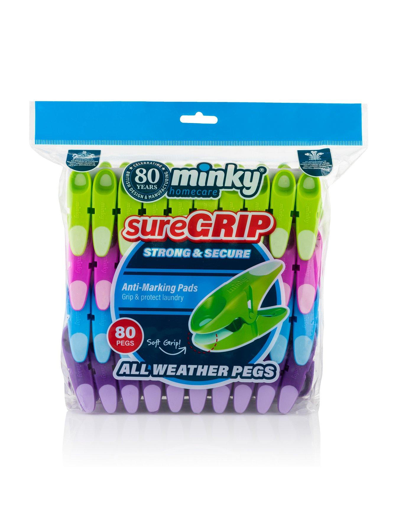 Minky Suregrip Pegs Pack 80