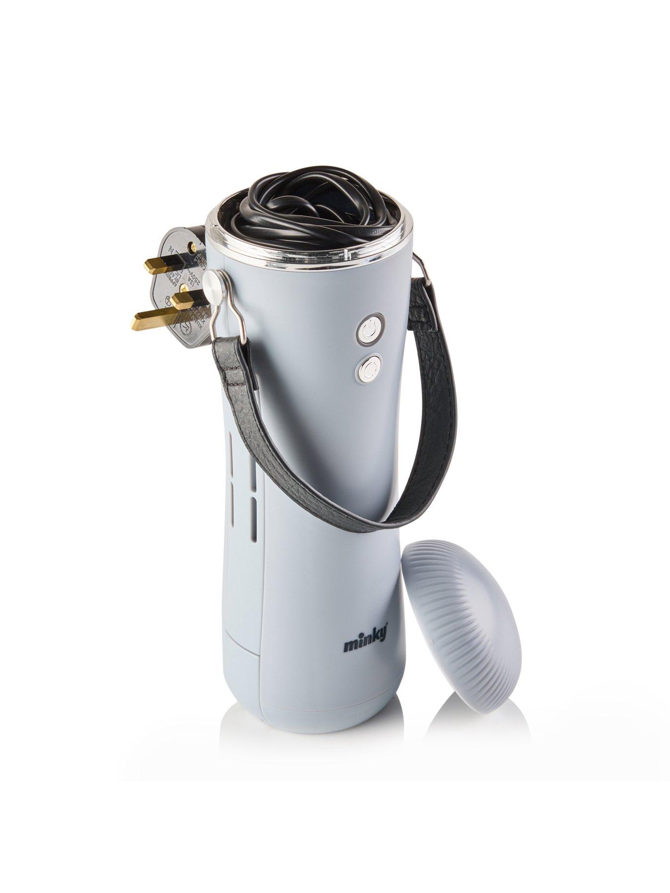 front image of minky-heated-hanger-dryer