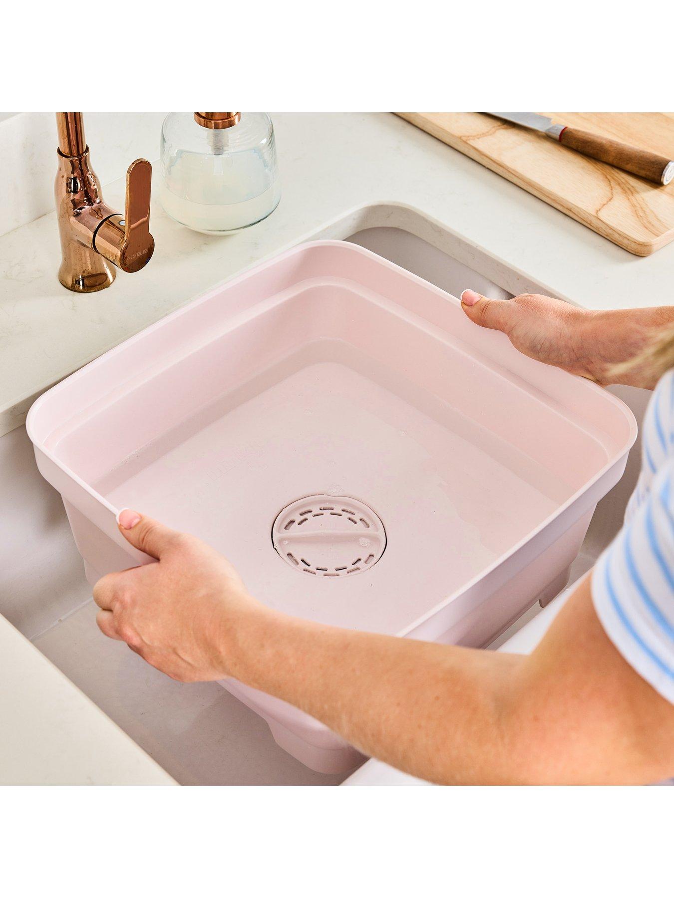 Image 7 of 7 of Minky Kitchen Bundle With Washing Up Bowl With Plug, Dish Rack And 3.5l Caddy