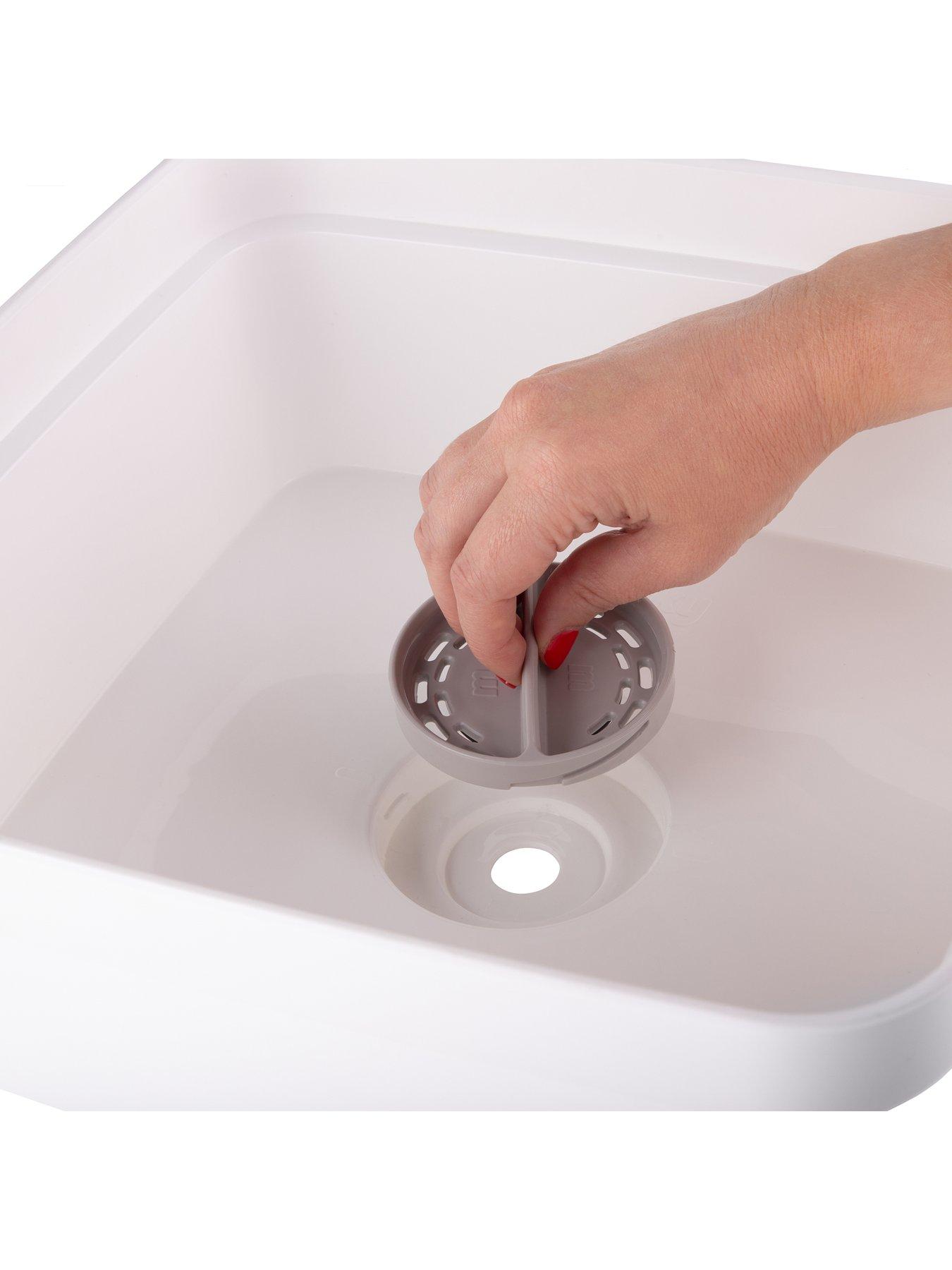 Image 3 of 7 of Minky Kitchen Bundle With Washing Up Bowl With Plug, Dish Rack And 3.5l Caddy