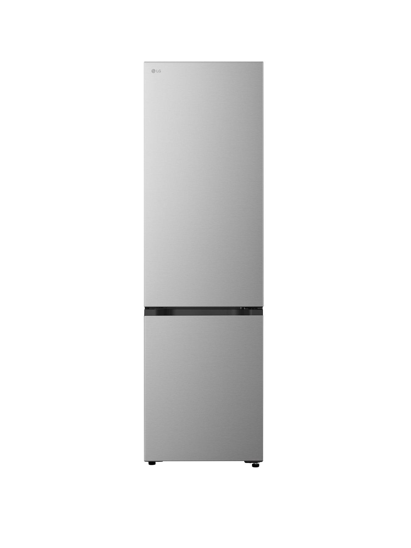LG GBBSJ2CCPY 375L Smart Inverter Combi Fridge Freezer PRIME SILVER