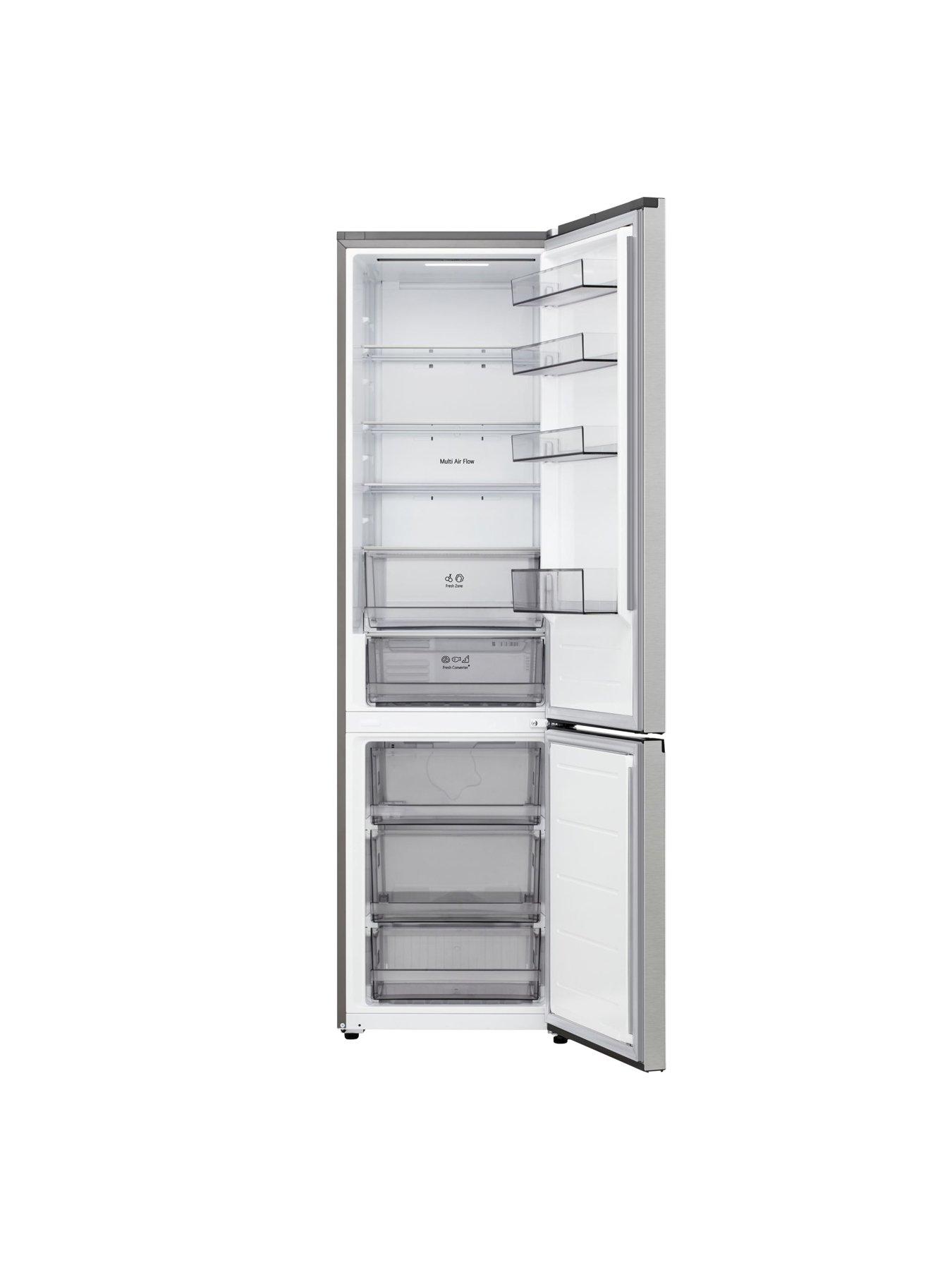 Image 2 of 6 of LG GBBSJ2CCPY 375L Smart Inverter Combi Fridge Freezer PRIME SILVER