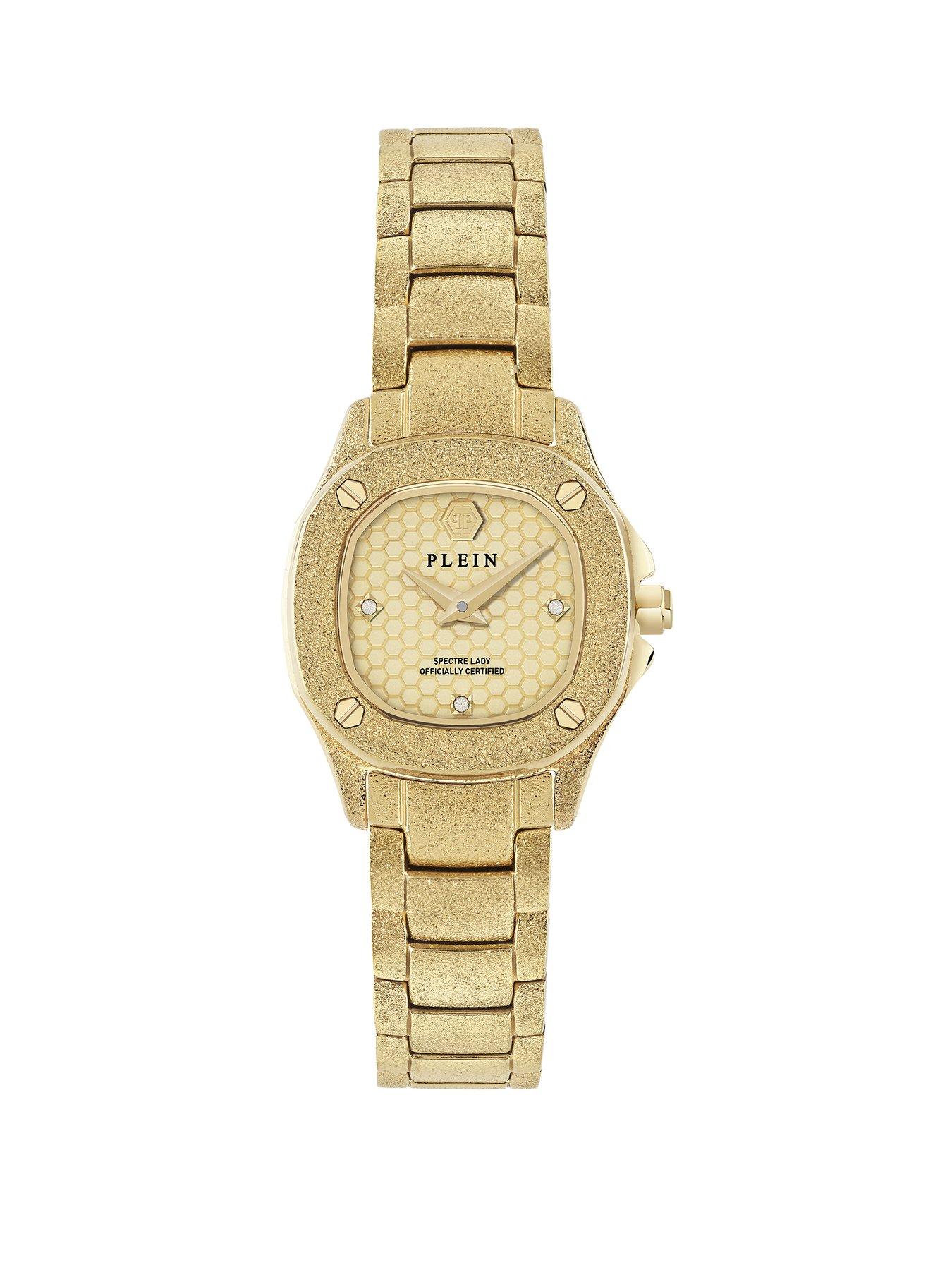  image of philipp-plein-the-spectre-lady-mininbspipyg-case-gold-dial-crystalnbspipyg-watch