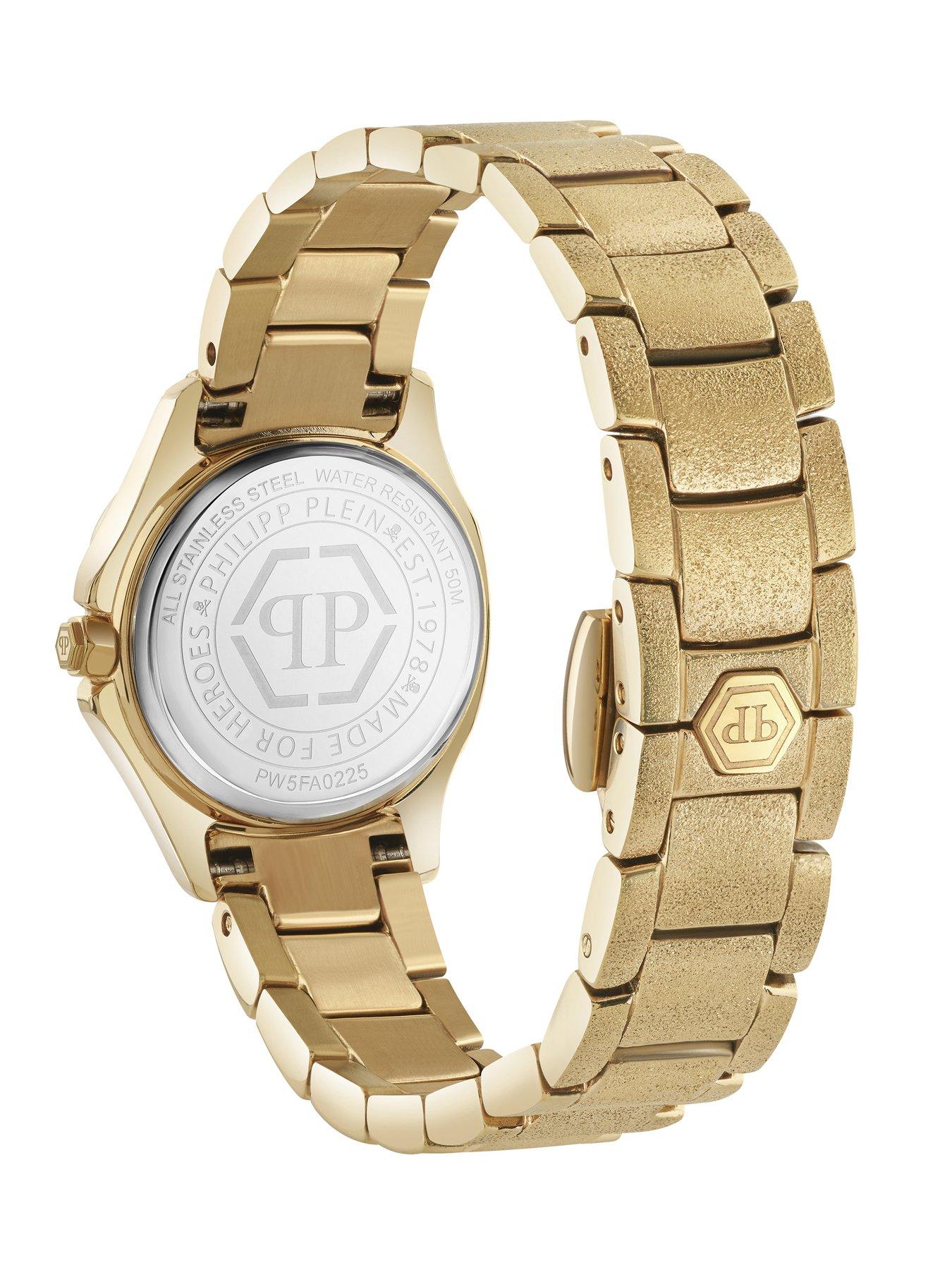  image of philipp-plein-the-spectre-lady-mininbspipyg-case-gold-dial-crystalnbspipyg-watch