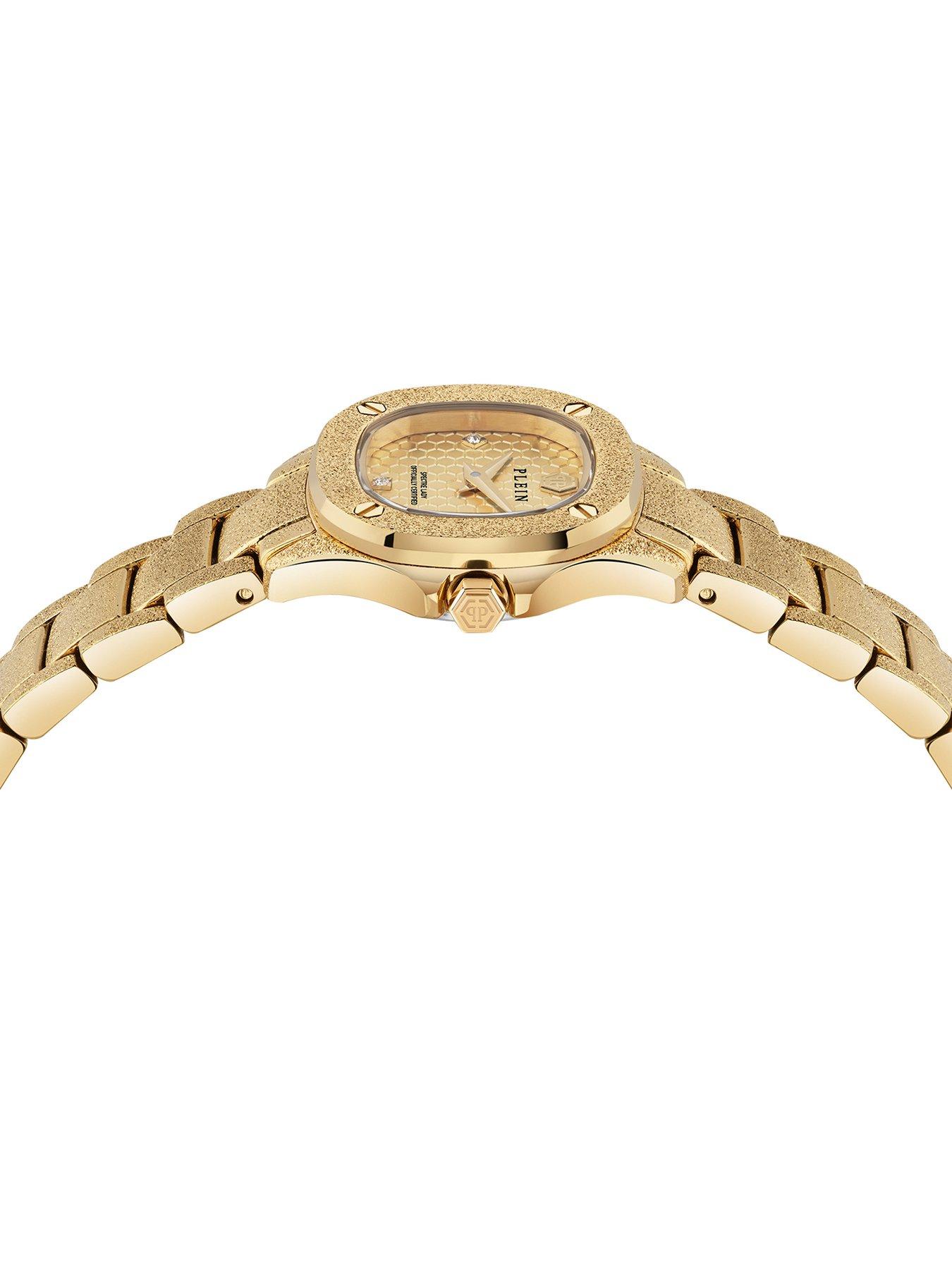  image of philipp-plein-the-spectre-lady-mininbspipyg-case-gold-dial-crystalnbspipyg-watch