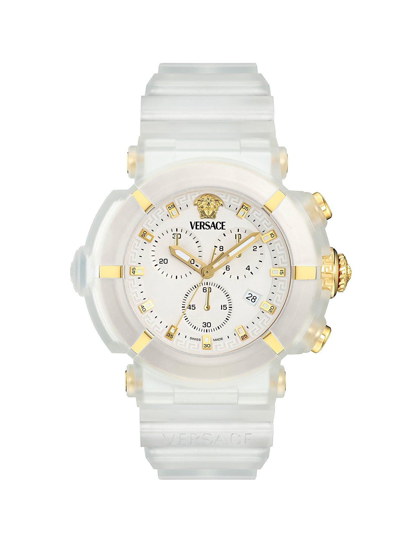  image of versace-real-active-white-chronograph-watchnbsp45mmnbsp