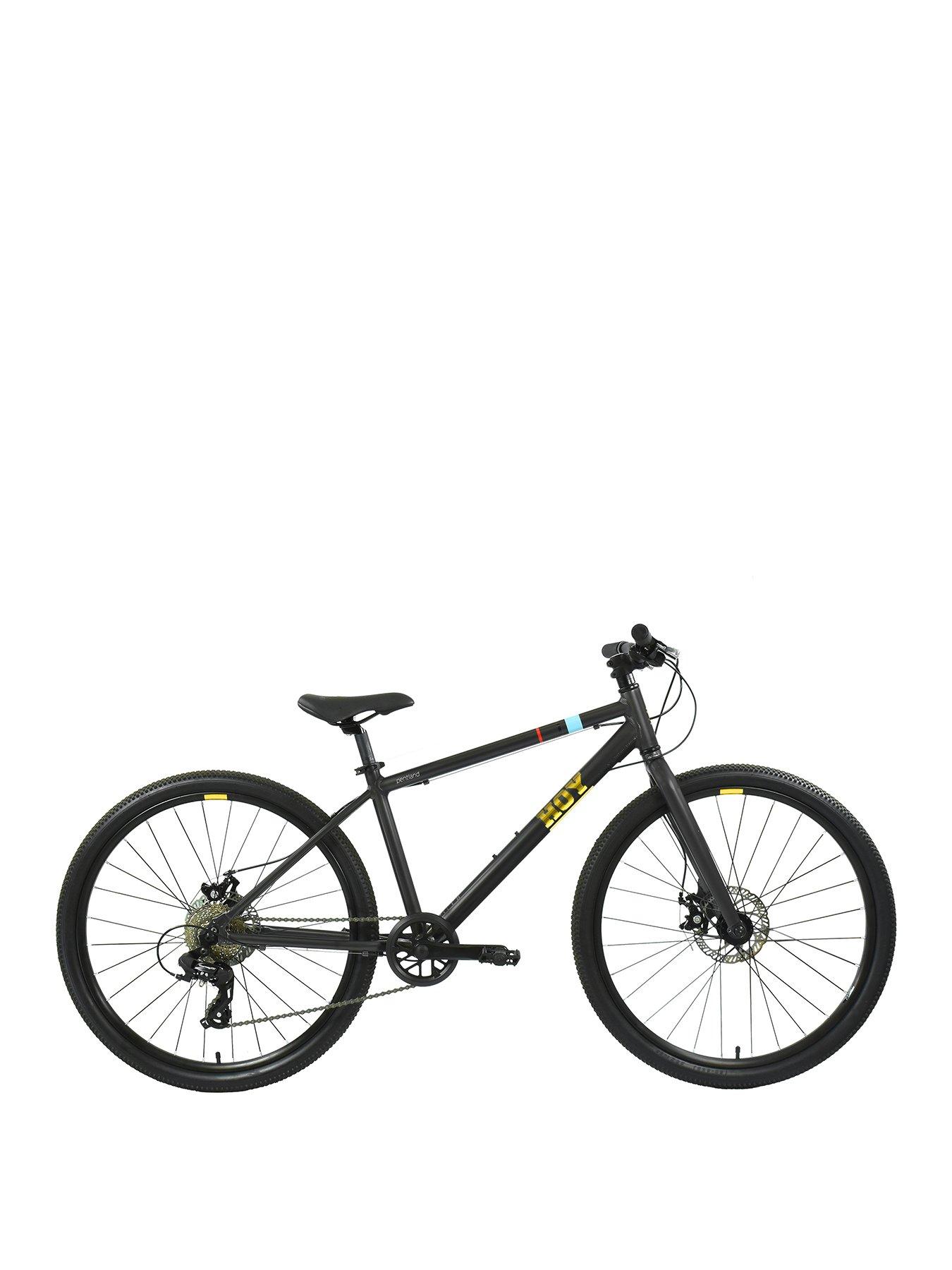 Hoy Pentland 26 Inch Kids Black Mountain Bike