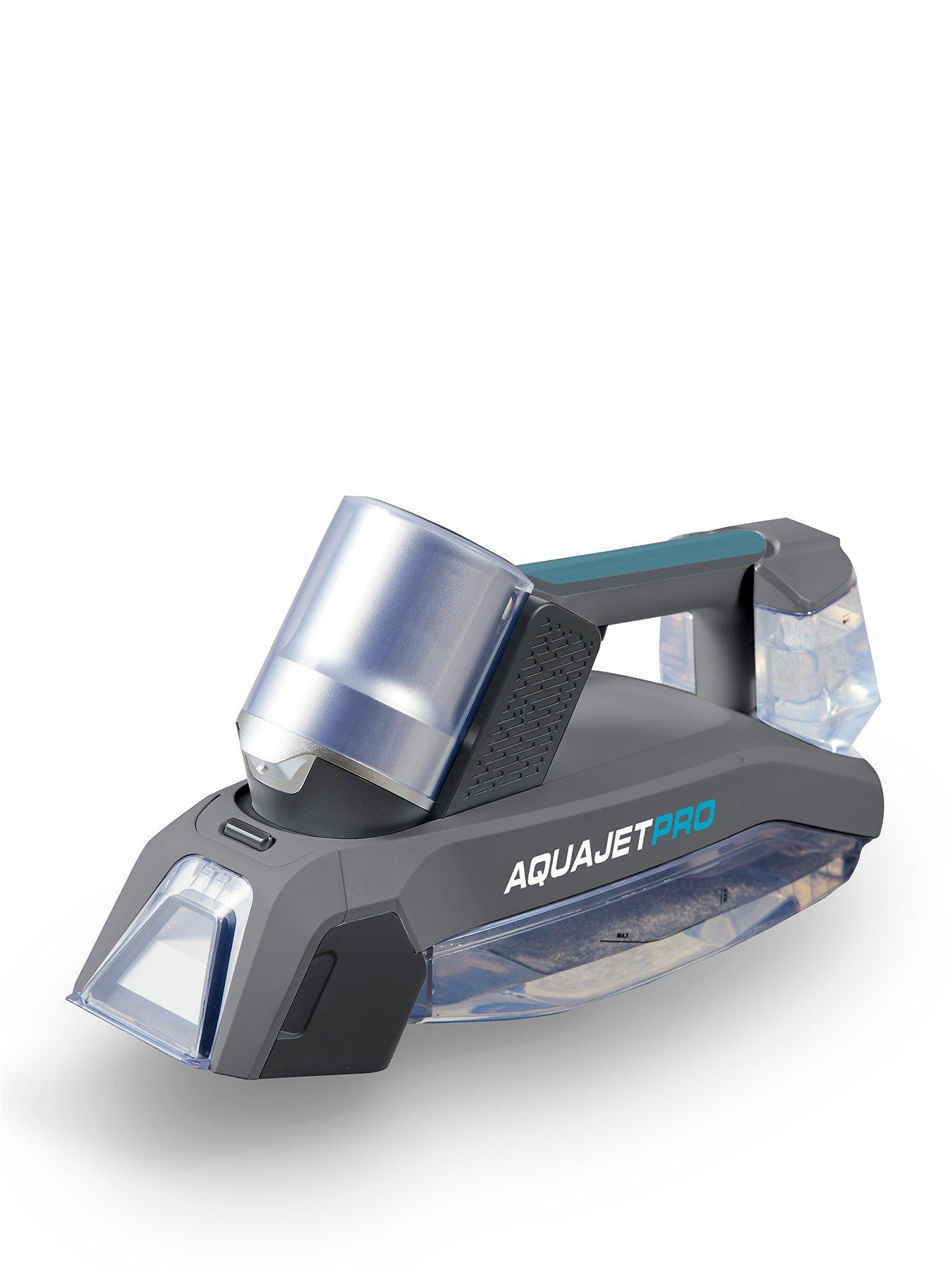 Image 1 of 7 of Tower T548006 AquajetPro Handy Cordless Spot Cleaner - Titanium & Tiffany Blue
