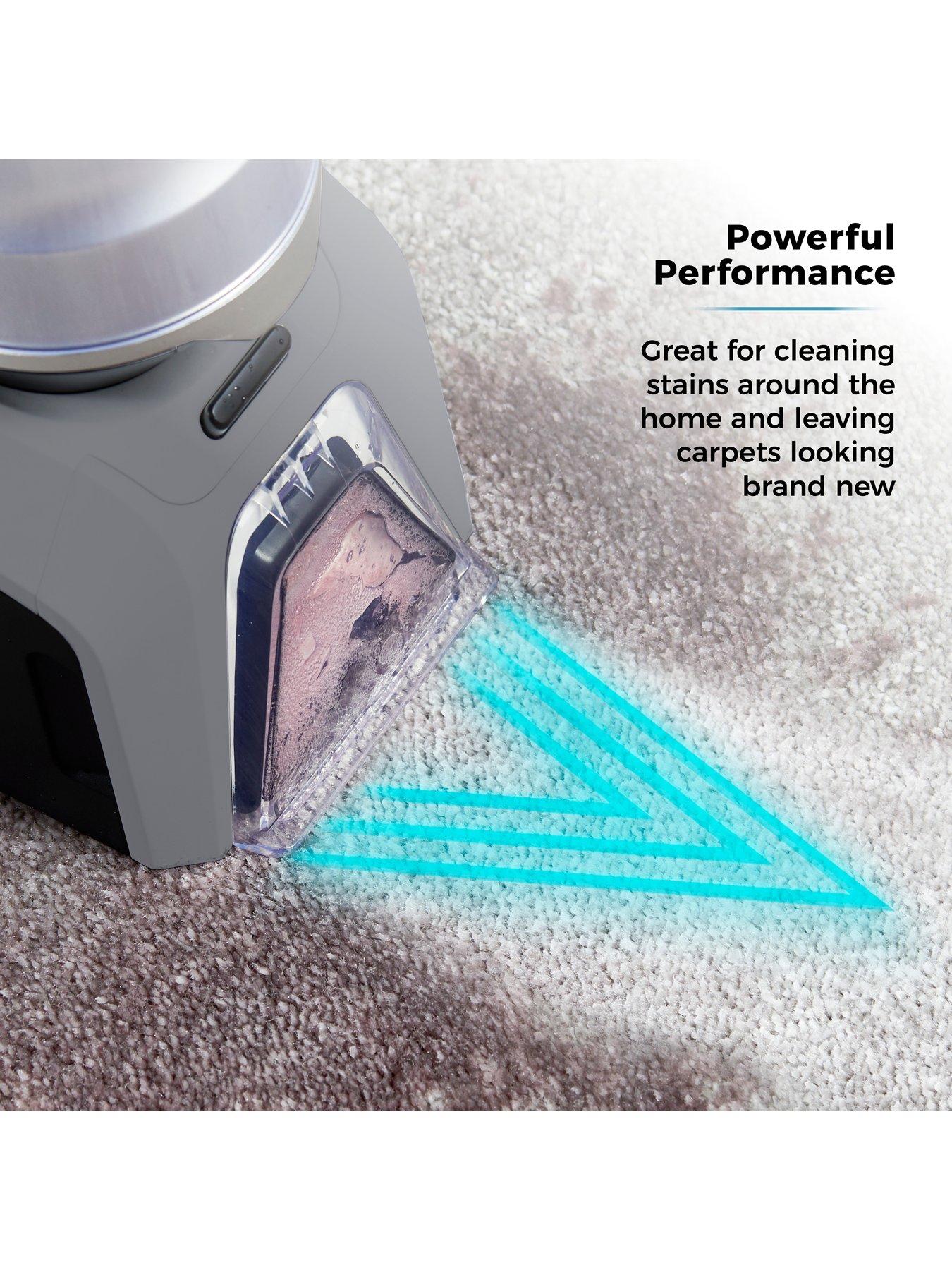 Image 3 of 7 of Tower T548006 AquajetPro Handy Cordless Spot Cleaner - Titanium & Tiffany Blue