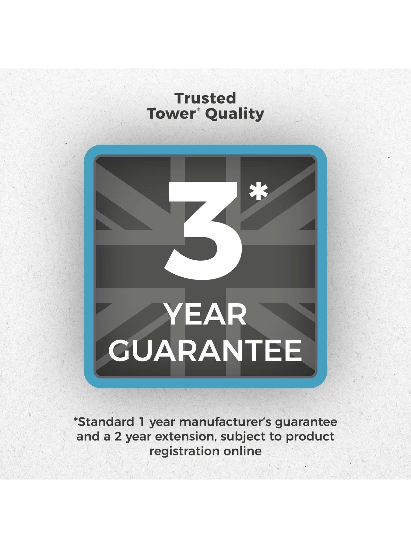 Image 7 of 7 of Tower T548006 AquajetPro Handy Cordless Spot Cleaner - Titanium & Tiffany Blue