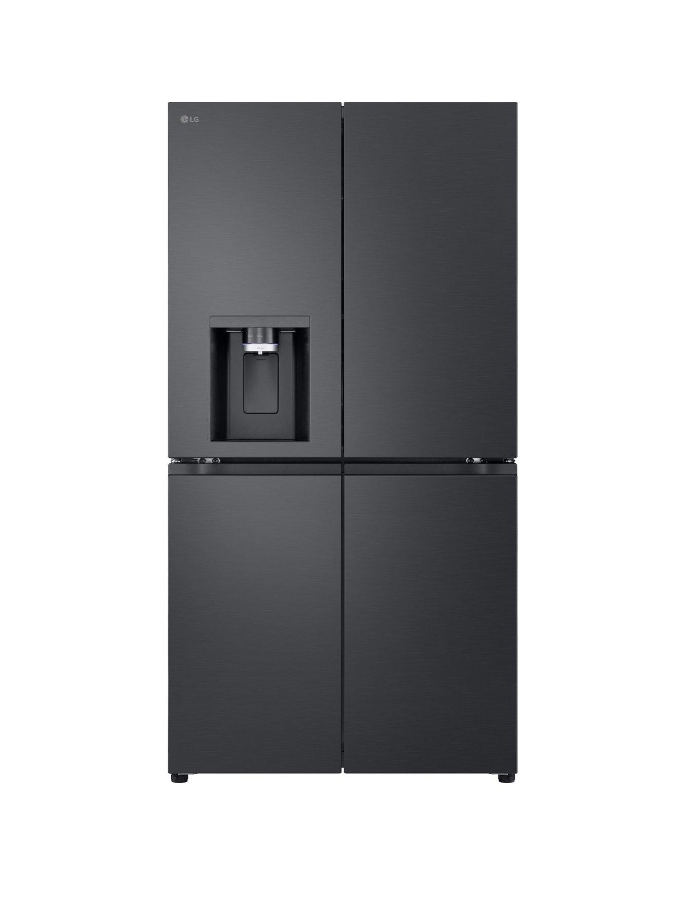 LG GMF960EV4E 637L Linear Compressor Multi Door Fridge Freezer Essence - Black Steel