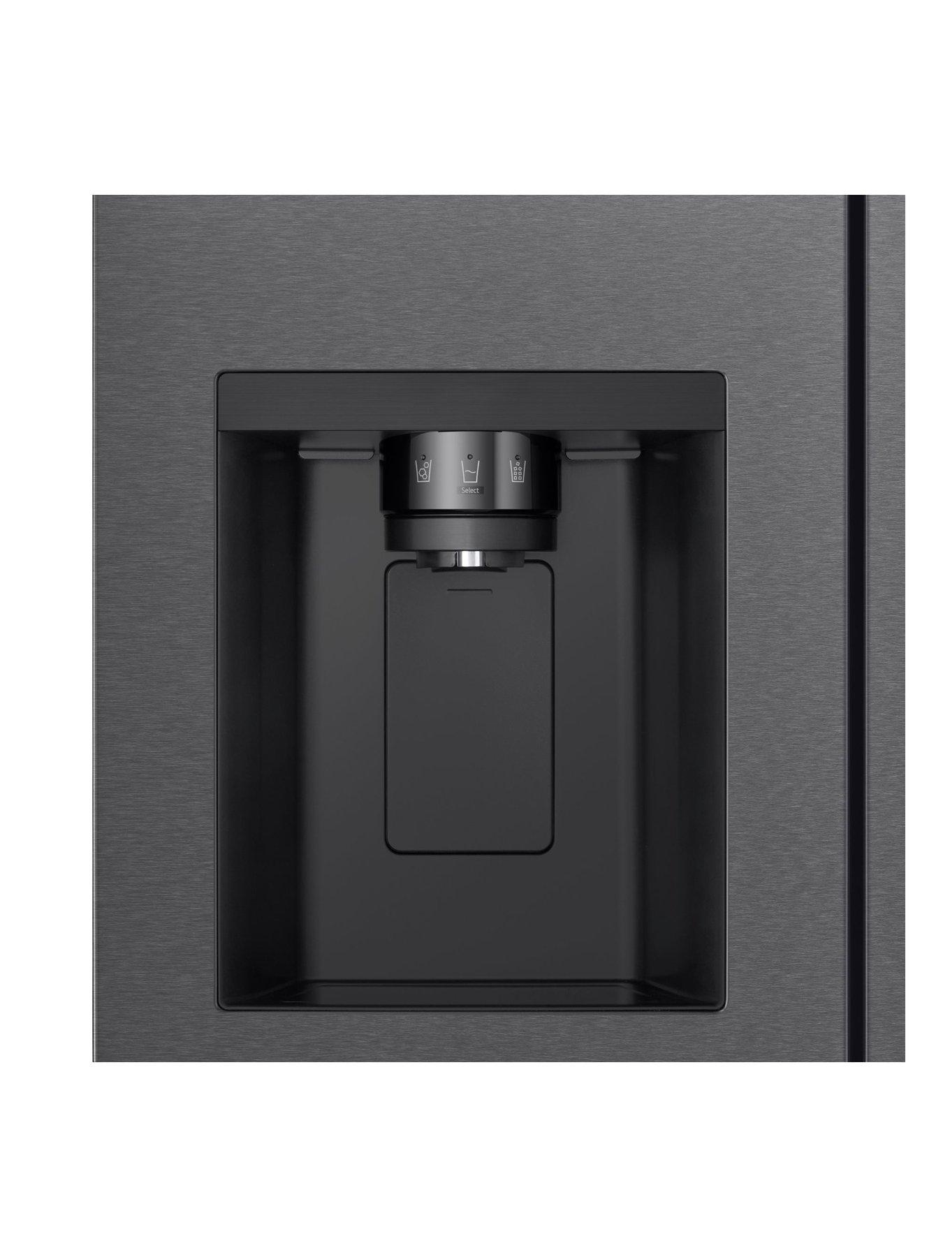  image of lg-gslc41eppe-641l-smart-inverter-american-style-fridge-freezer-essence-matte-black