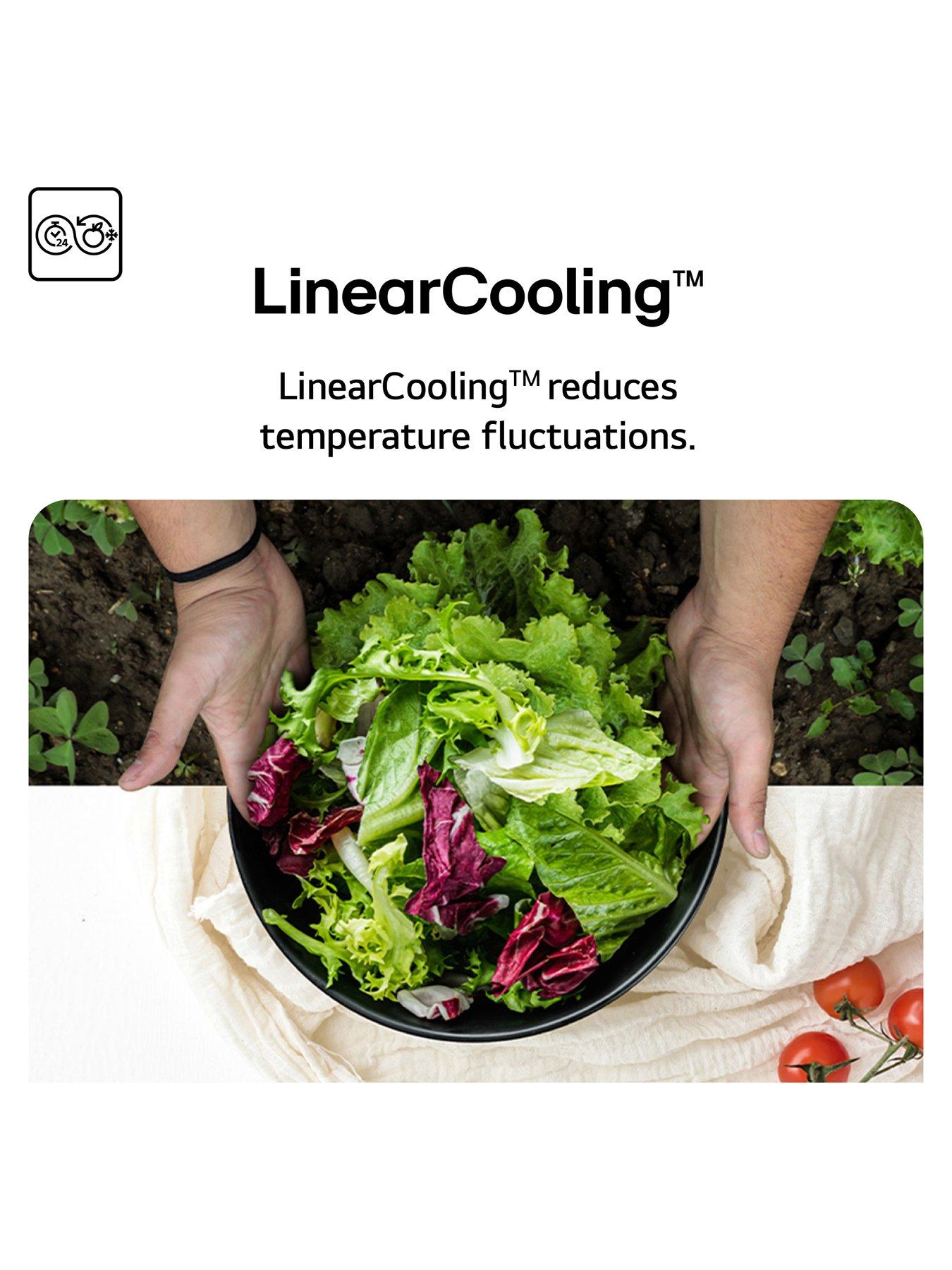  image of lg-gslc41eppe-641l-smart-inverter-american-style-fridge-freezer-essence-matte-black