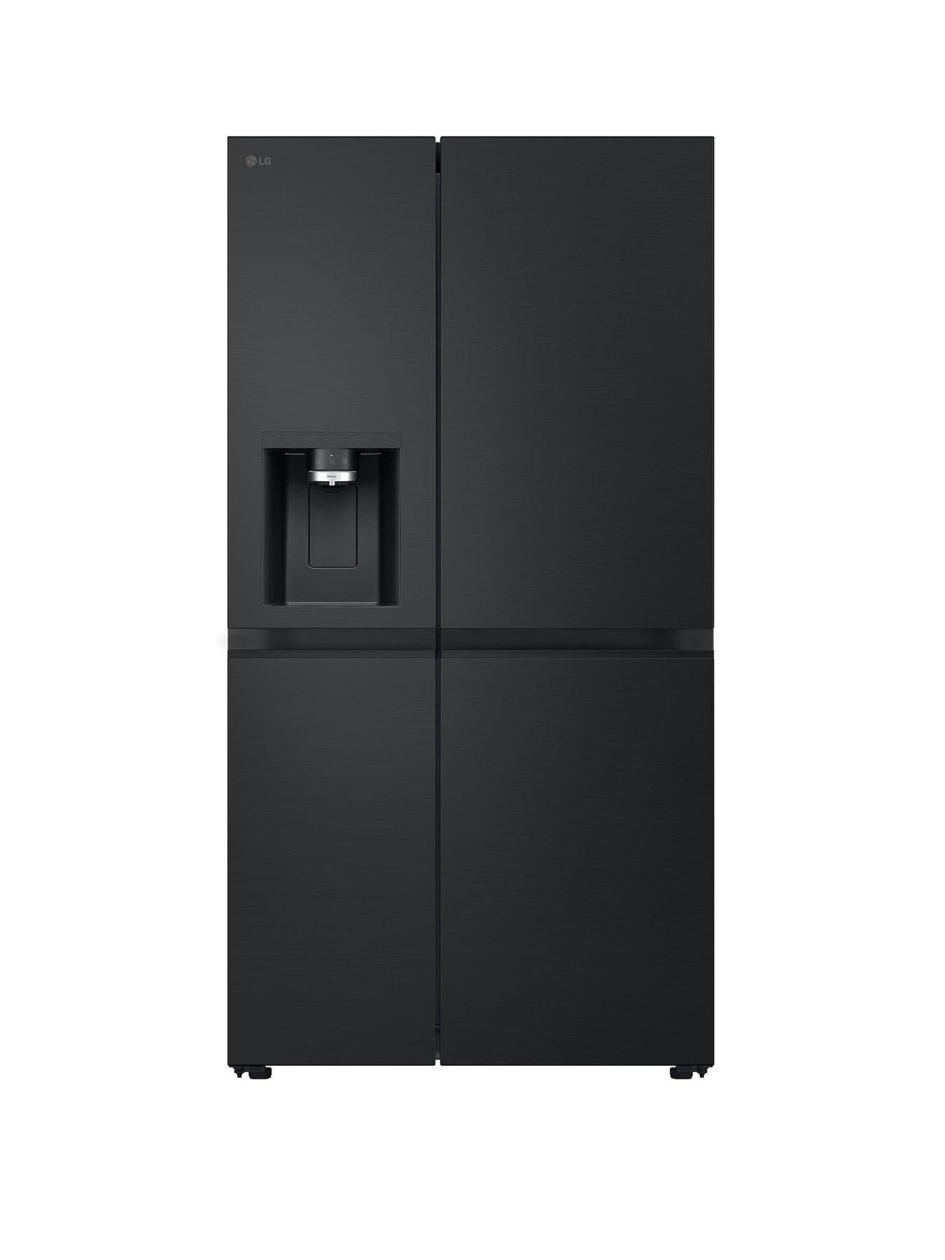 undefined GSLE81EPBD 628 Smart Inverter American Style Fridge Freezer ESSENCE MATTE BLACK
