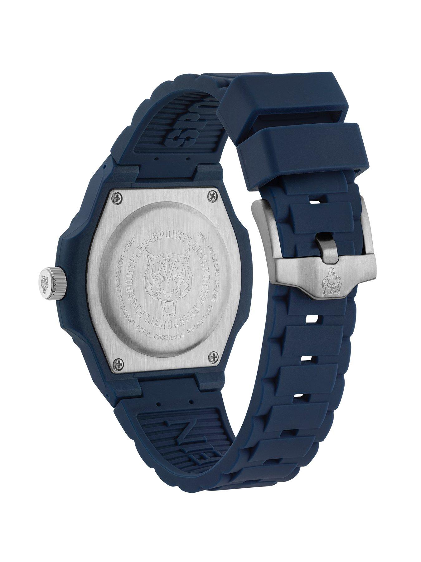  image of philipp-plein-plein-sport-viper-42mm-blue-watch