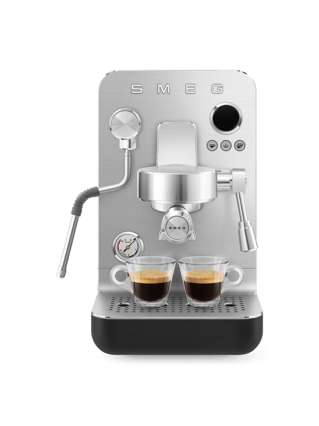  image of smeg-emc02blmuk-mini-pro-espresso-coffee-machine-black