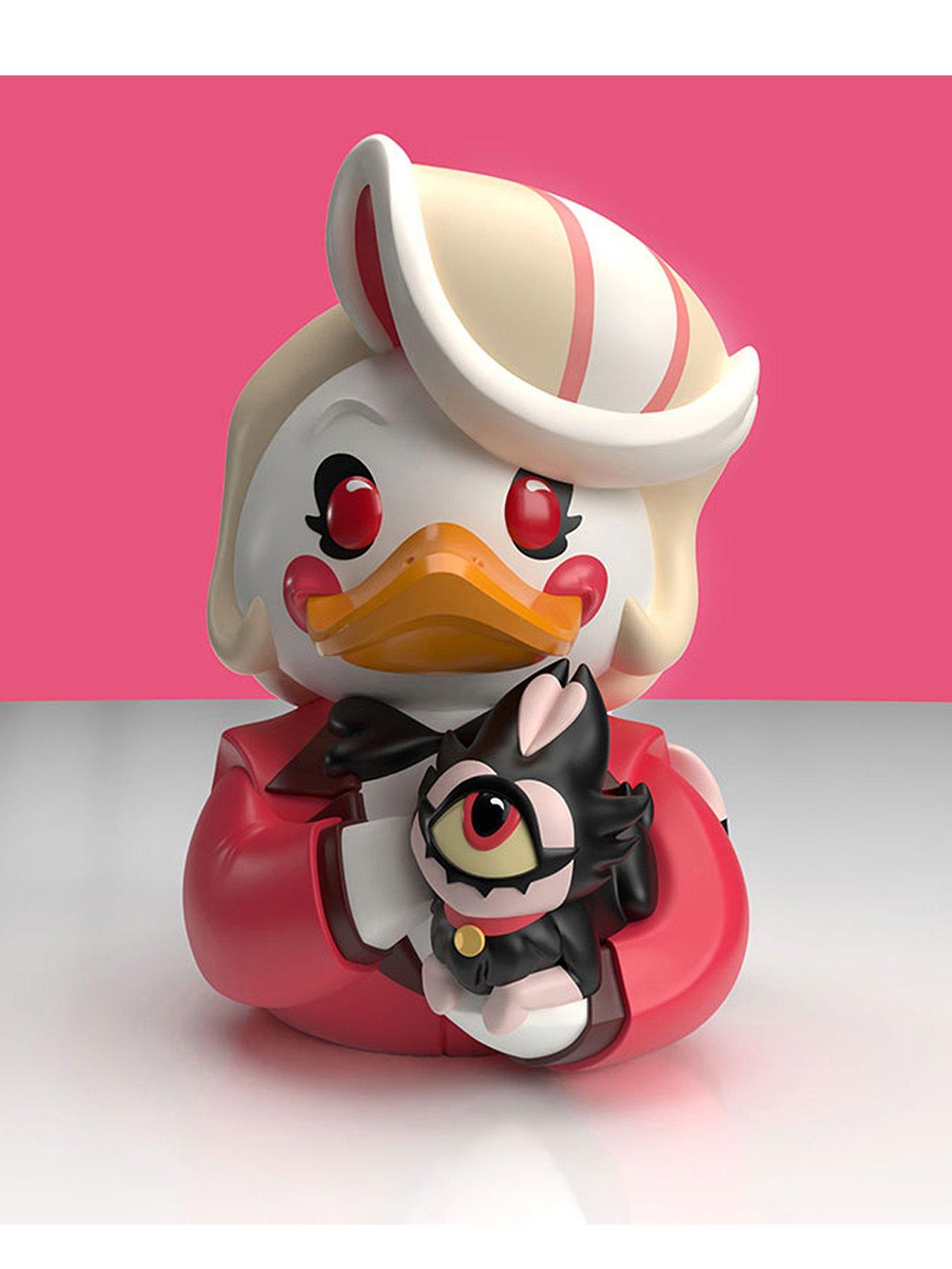  image of tubbz-hazbin-hotelnbsp1st-edition-charlienbsp--tubbz-collectible-cosplay-duck-in-bathtub