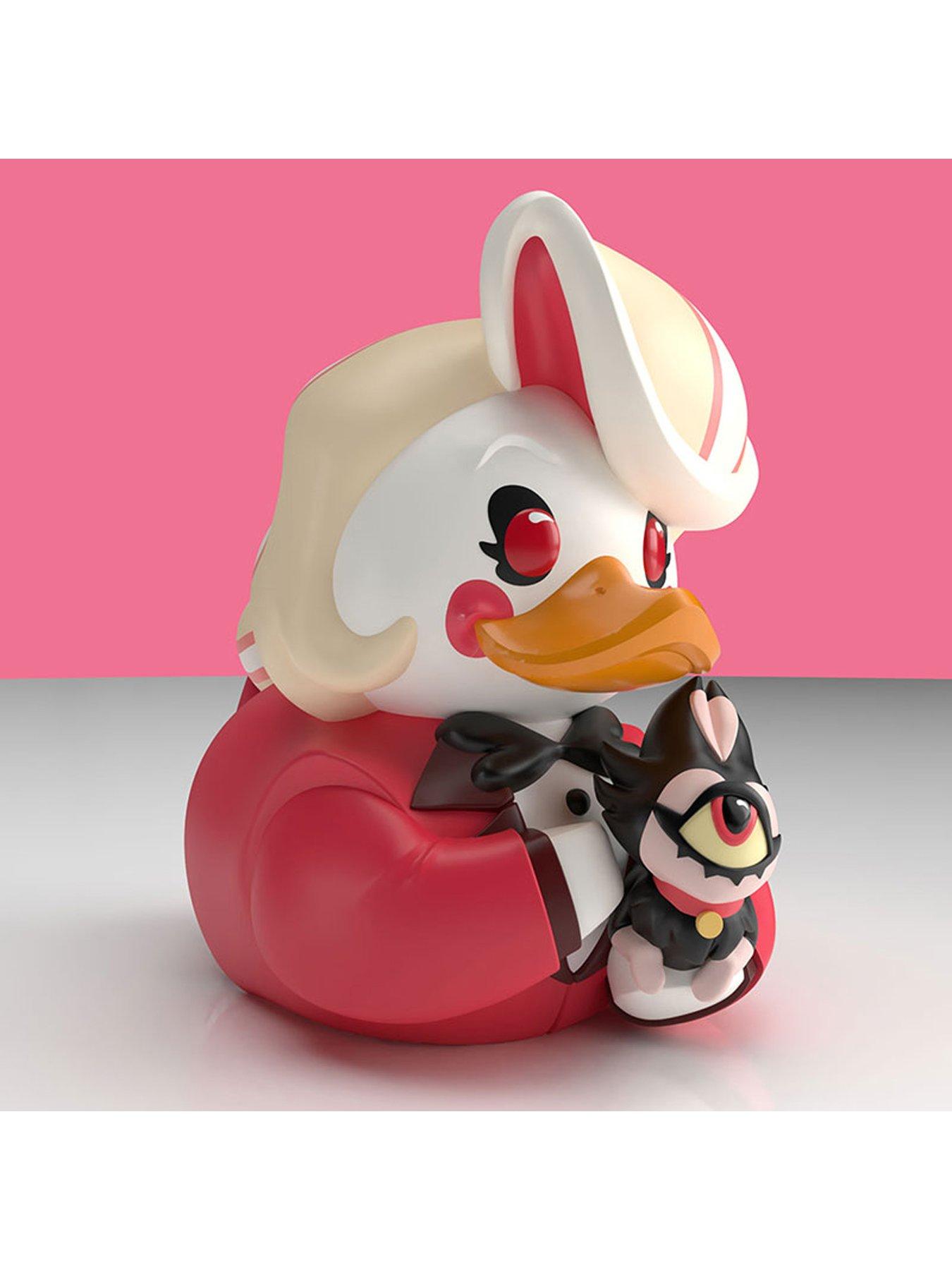  image of tubbz-hazbin-hotelnbsp1st-edition-charlienbsp--tubbz-collectible-cosplay-duck-in-bathtub