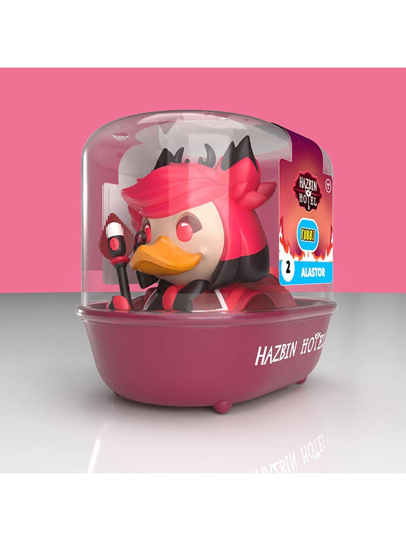 Image 2 of 5 of Tubbz Hazbin Hotel 1st Edition Alastor - Tubbz Collectible Cosplay Duck in Bathtub