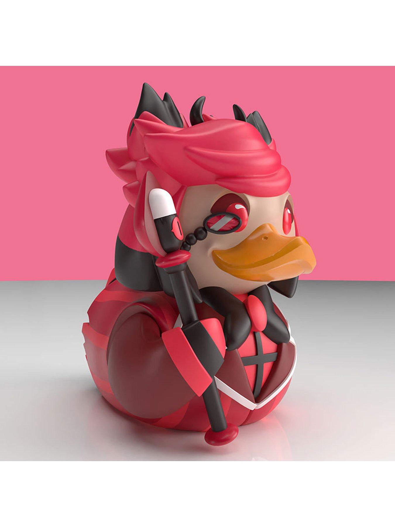 Image 3 of 5 of Tubbz Hazbin Hotel 1st Edition Alastor - Tubbz Collectible Cosplay Duck in Bathtub