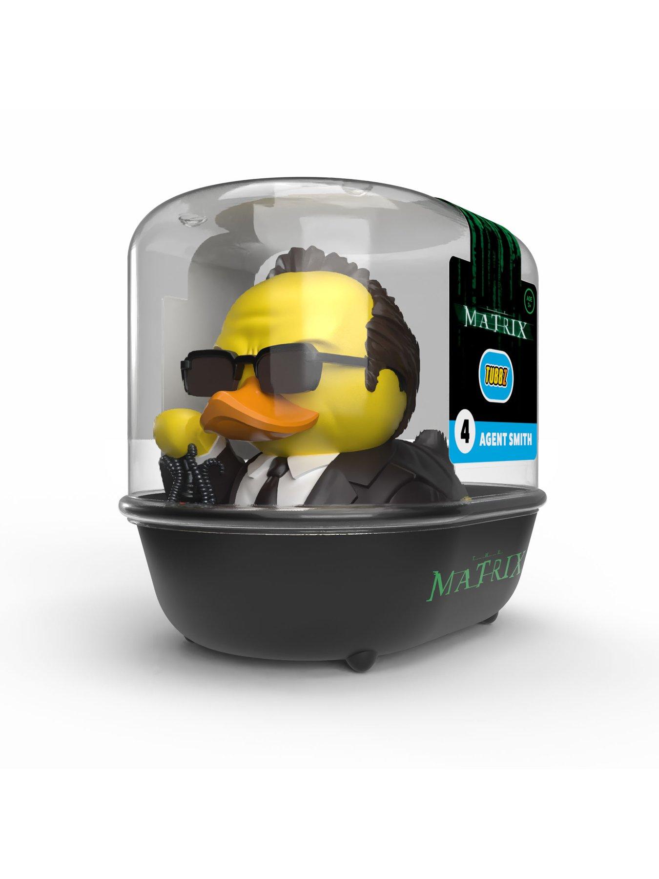Image 2 of 5 of Tubbz The Matrix 1st Edition Agent Smith - Collectible&nbsp;Duck&nbsp;in Bathtub