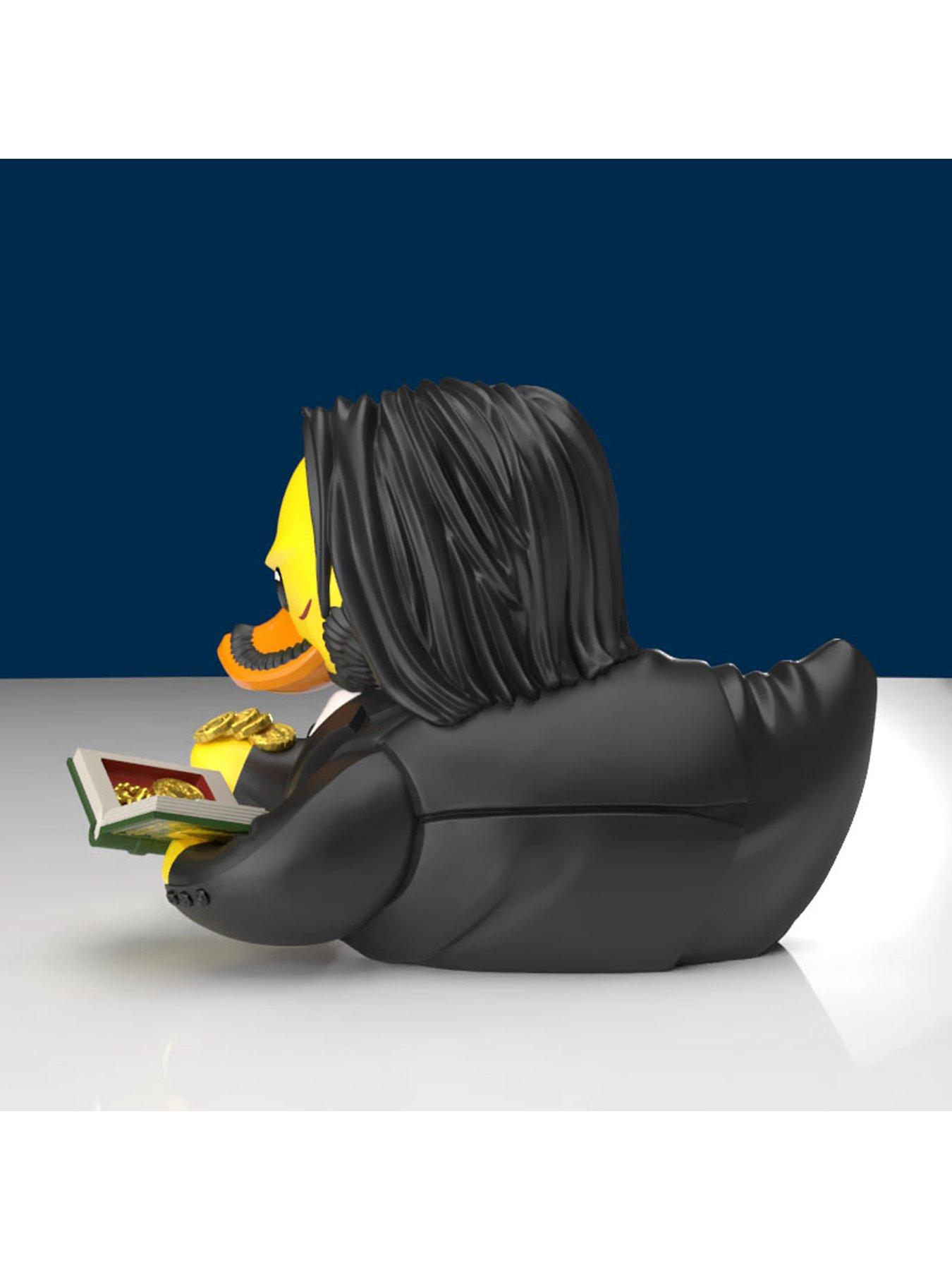  image of tubbz-john-wick-1st-edition-withnbspbook-collectible-cosplay-duck-in-bathtub