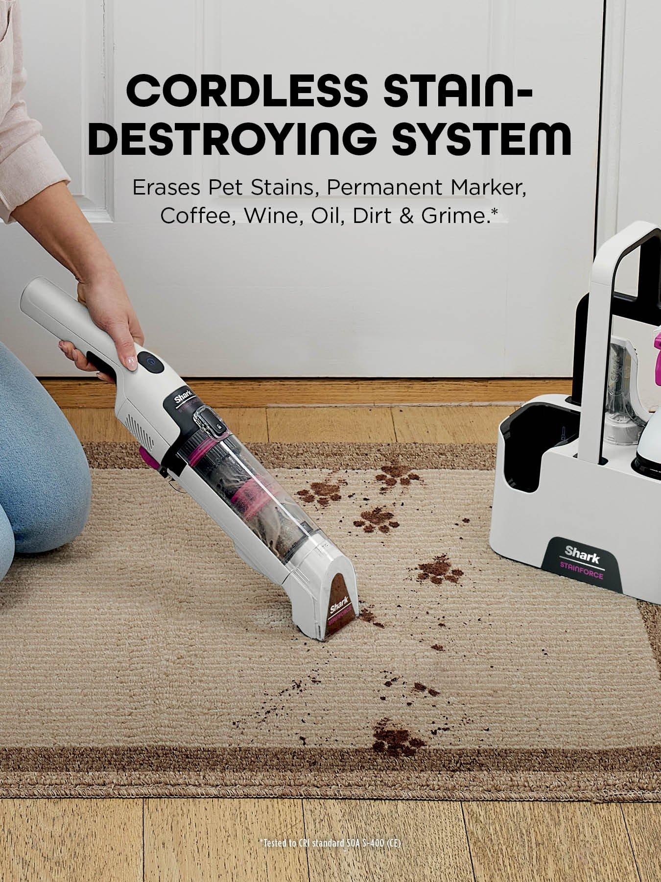  image of shark-stainforce-cordless-stain-destroying-spot-cleaner-hx100ukt