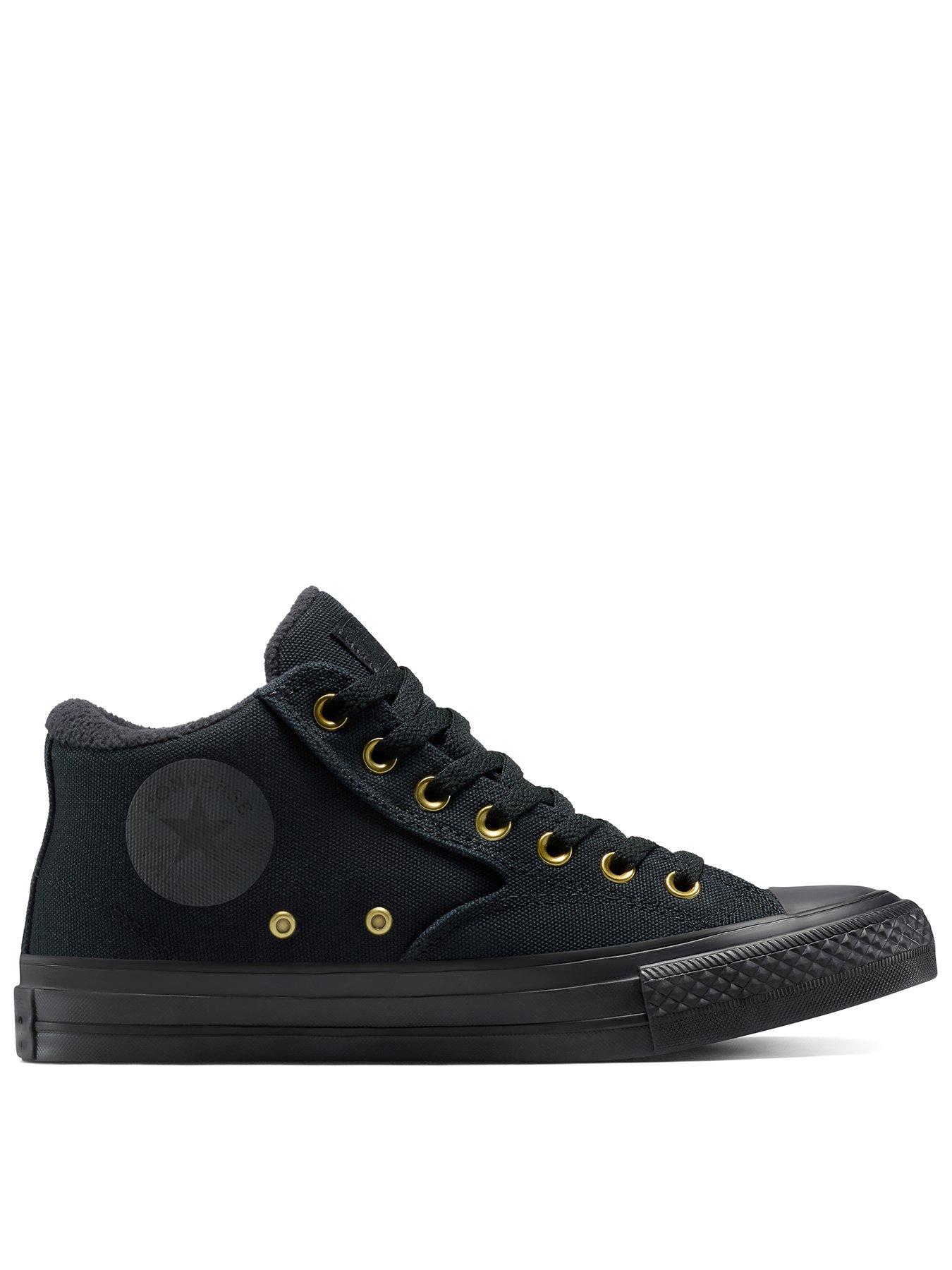 Converse Mens Chuck Taylor All Star Malden Street Mid Top - Black