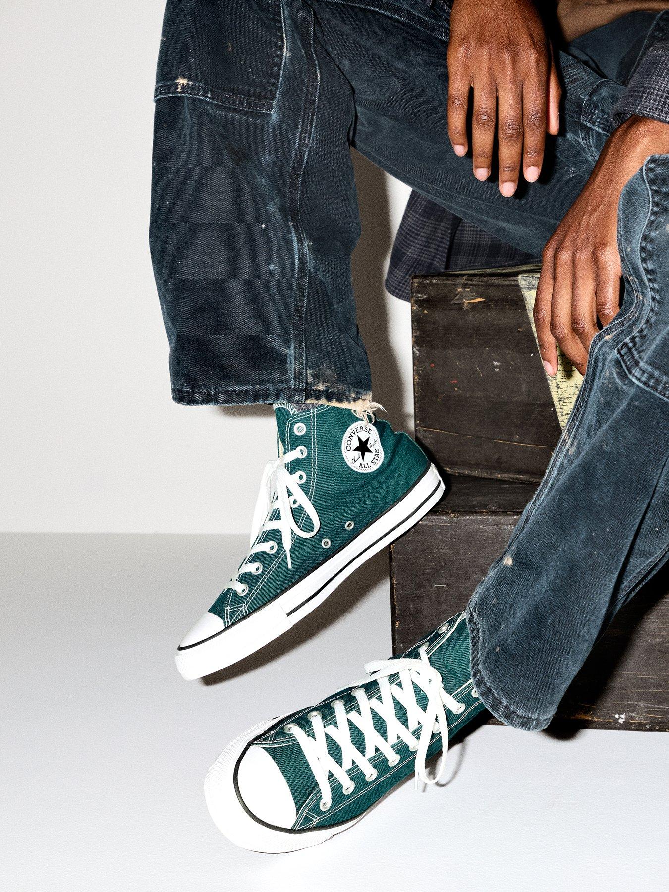Image 7 of 7 of Converse Mens Chuck Taylor All Star High Top - Green