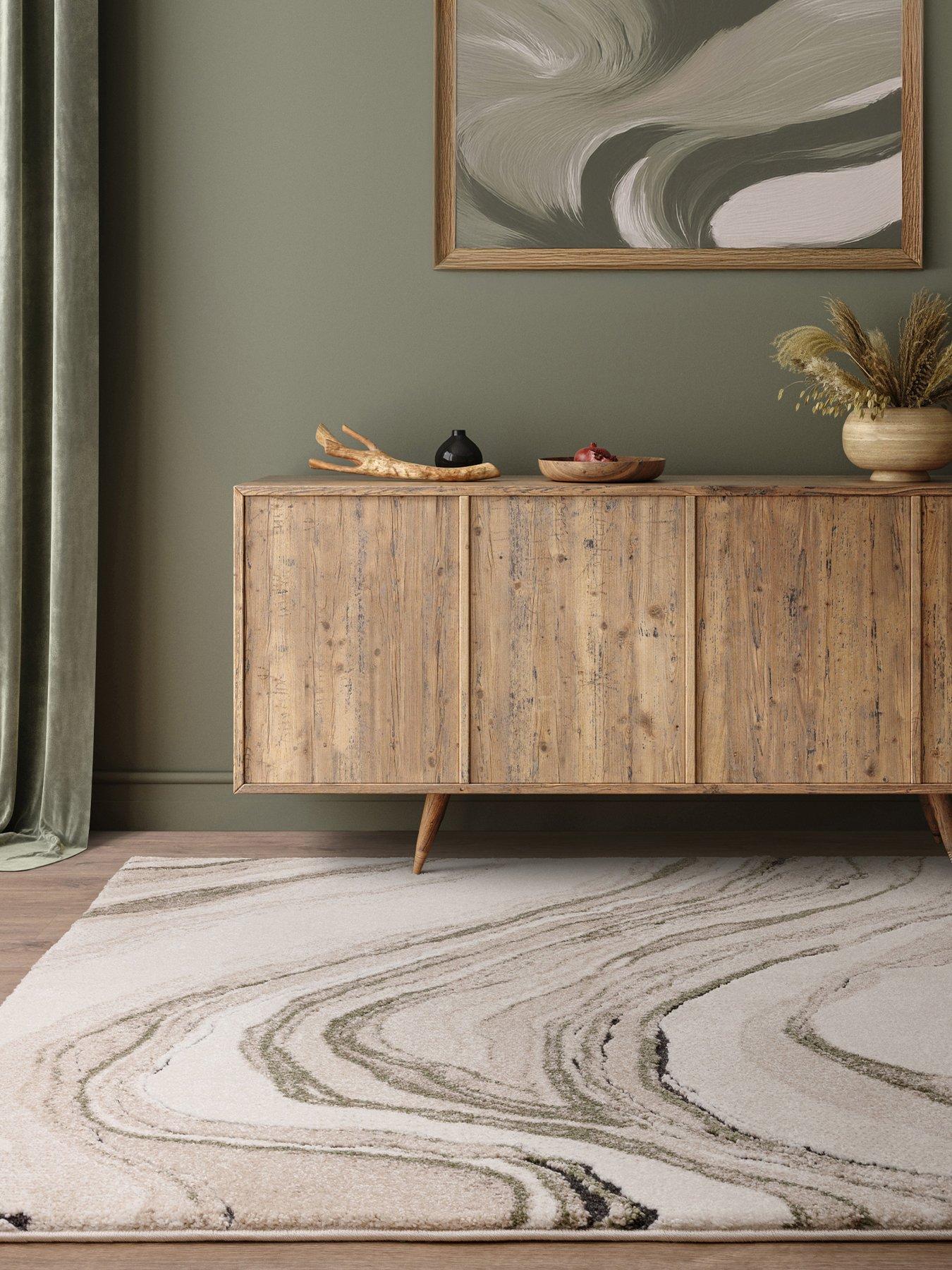 Asiatic Mirage Quartz Green Rug