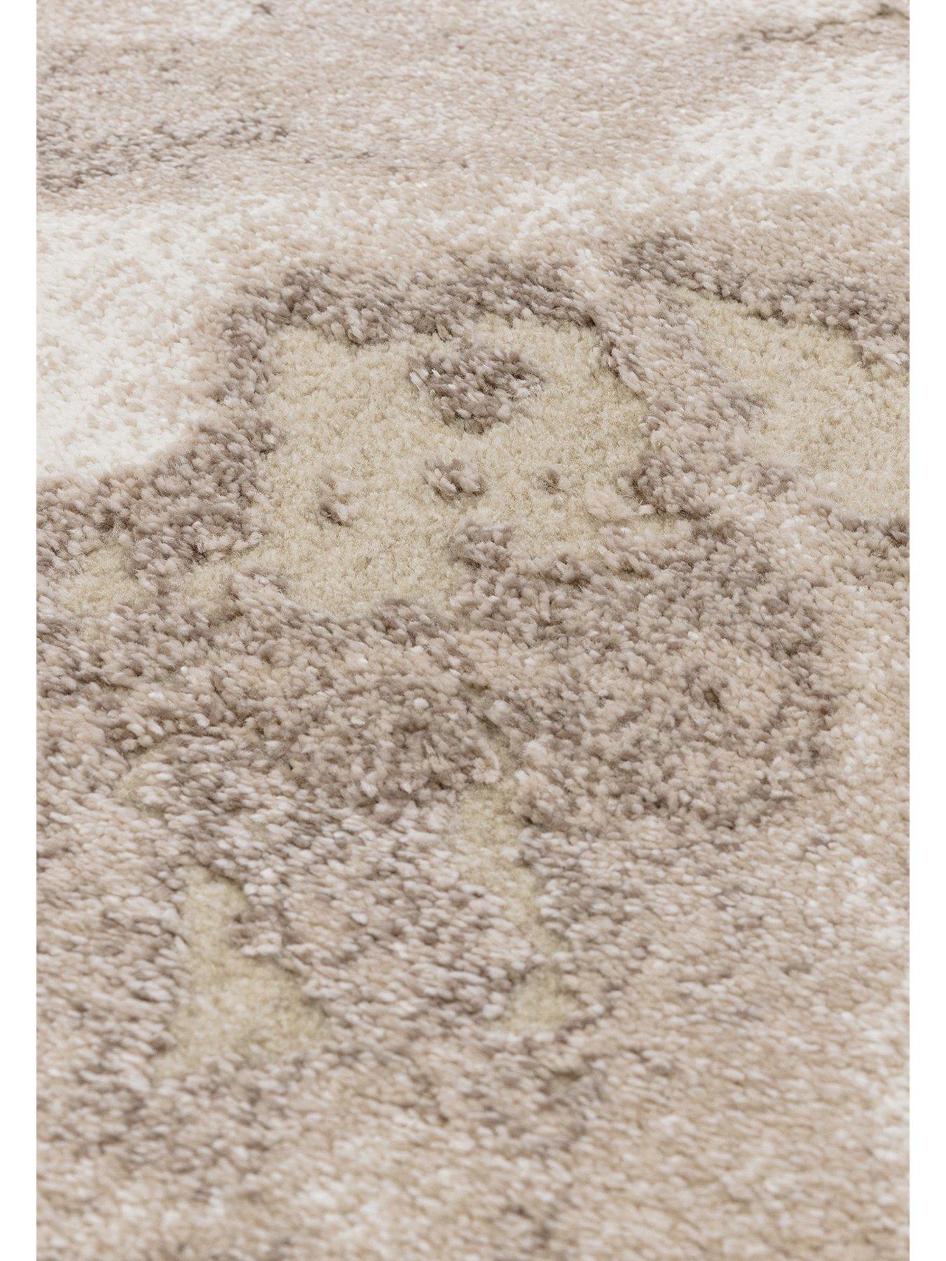 Image 7 of 7 of Asiatic Mirage Haze Beige Rug