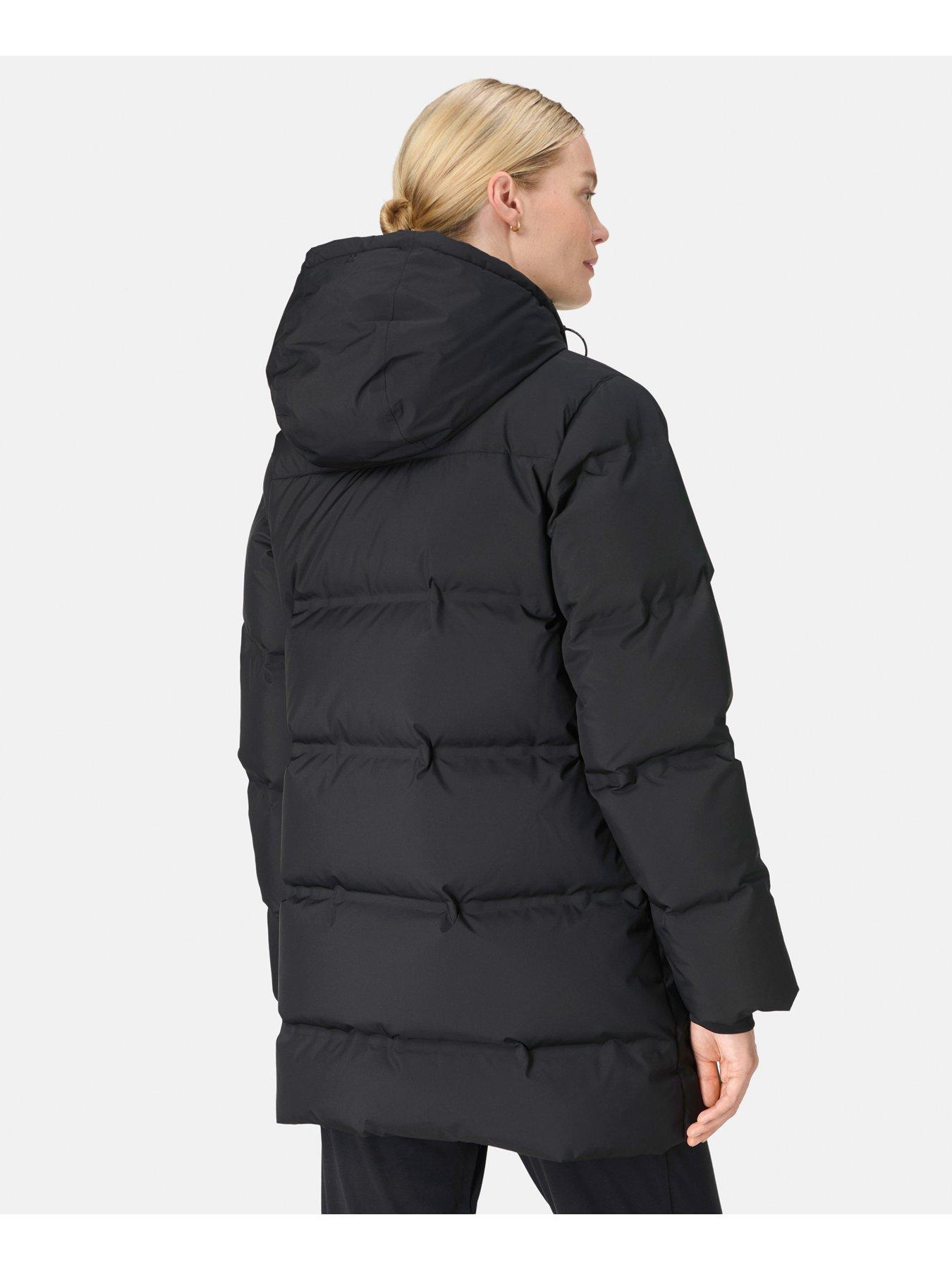  image of sweaty-betty-nimbus-mid-waterproof-puffer-coat-black