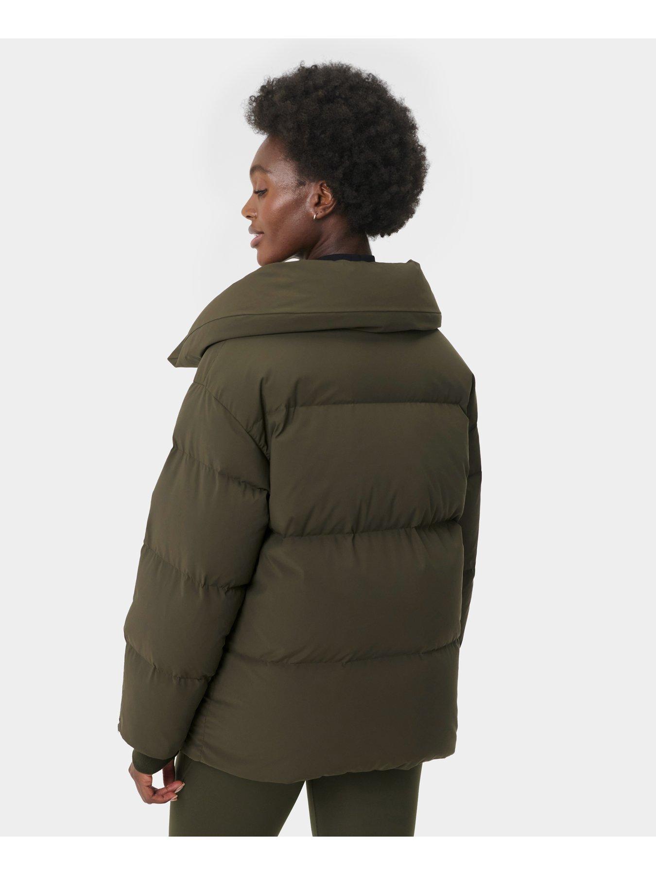 Image 2 of 6 of Sweaty Betty Nimbus Cloudweight Short Puffer - Green