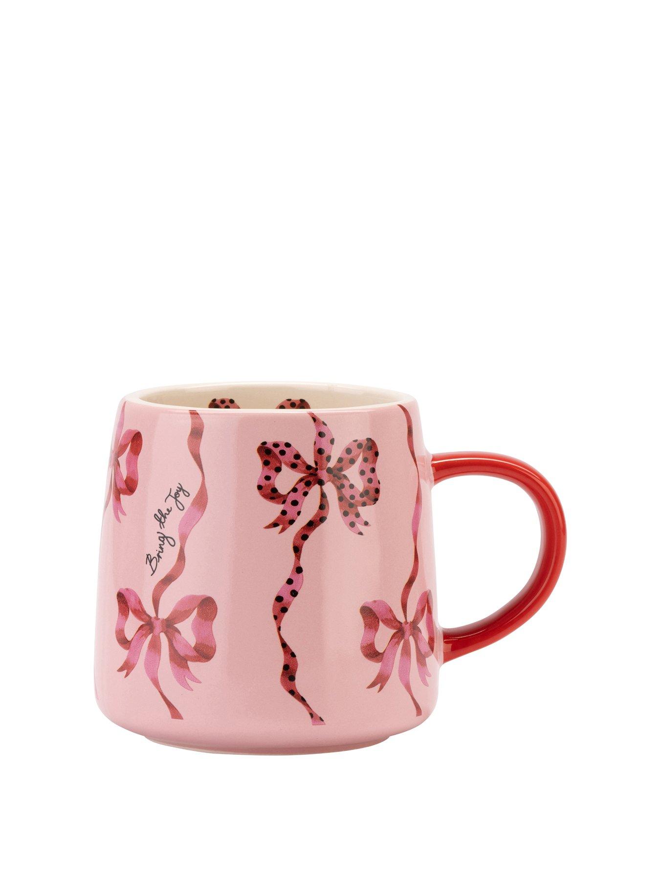 Cath Kidston Ck Bring The Joy Pink Billie Mug