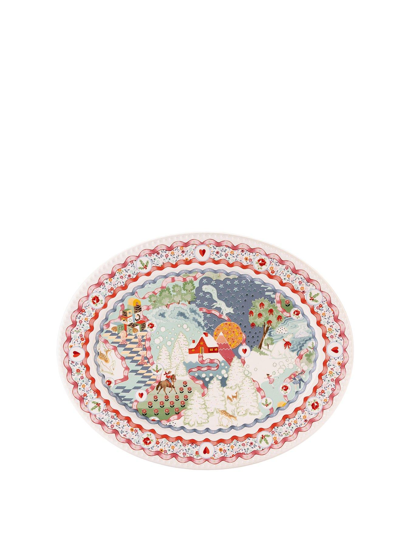 Cath Kidston Ck Xmas Journey Platter