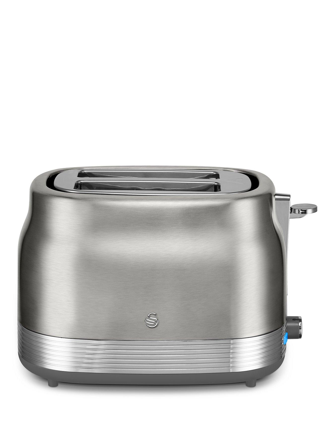  image of swan-st19028ss-retro-revive-2-slice-toaster-stainless-steel
