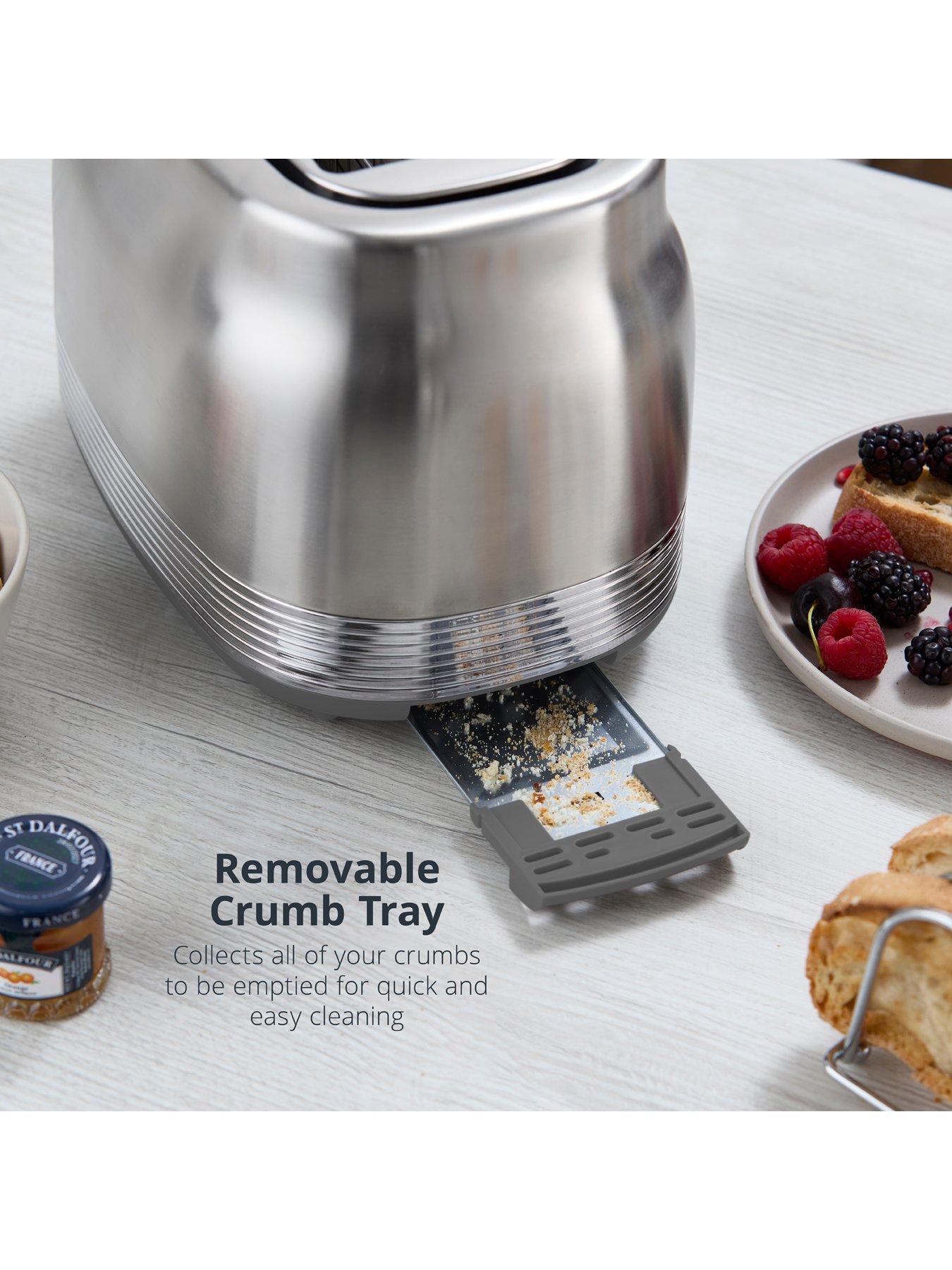  image of swan-st19028ss-retro-revive-2-slice-toaster-stainless-steel