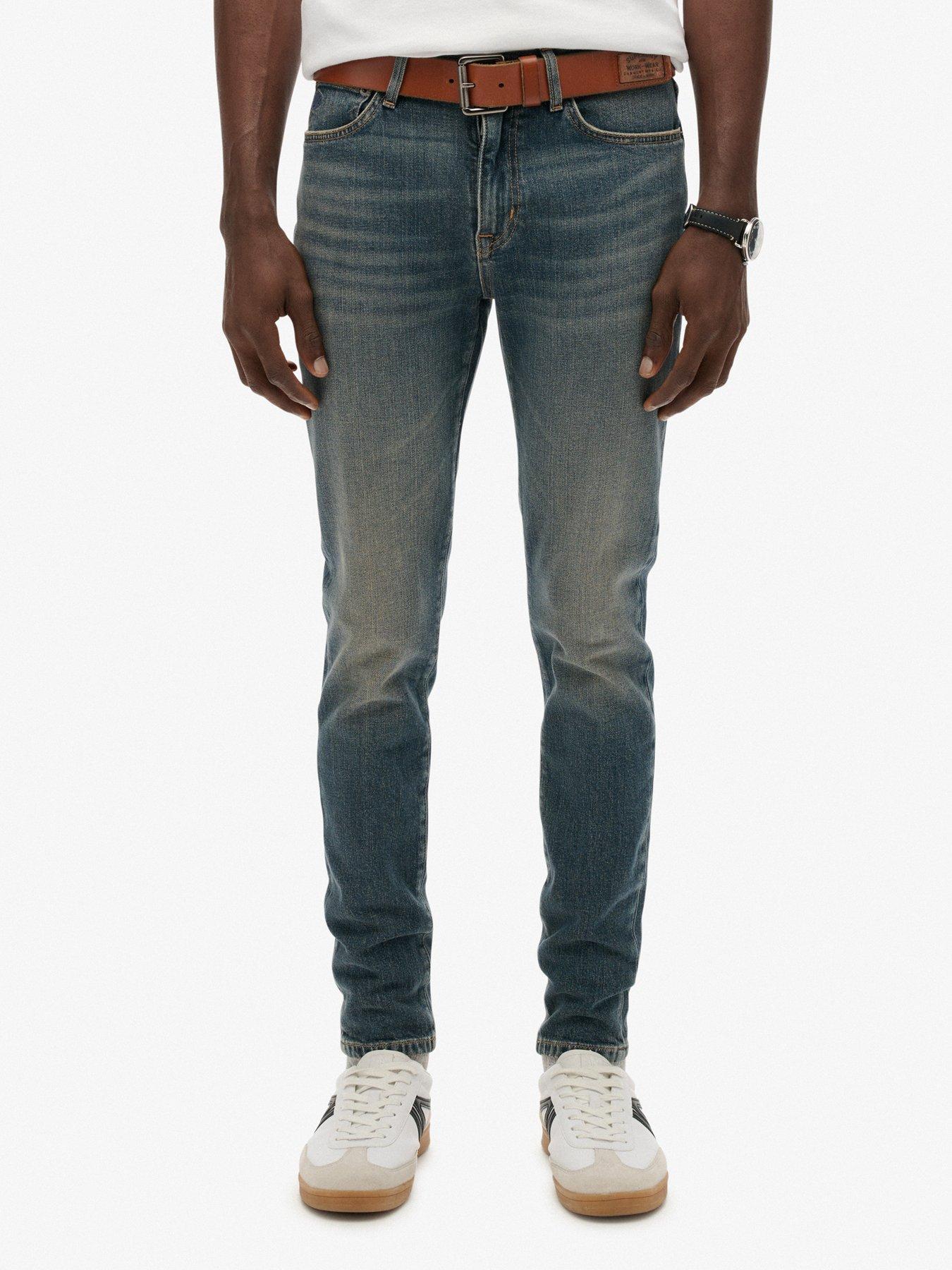 Superdry Vintage Skinny Fit Jeans - Blue