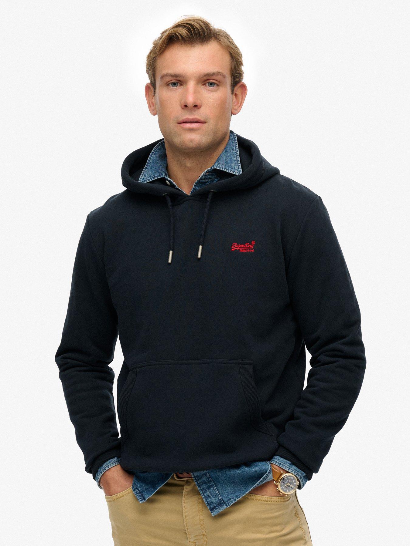 Superdry Essential Logo Hoodie - Black