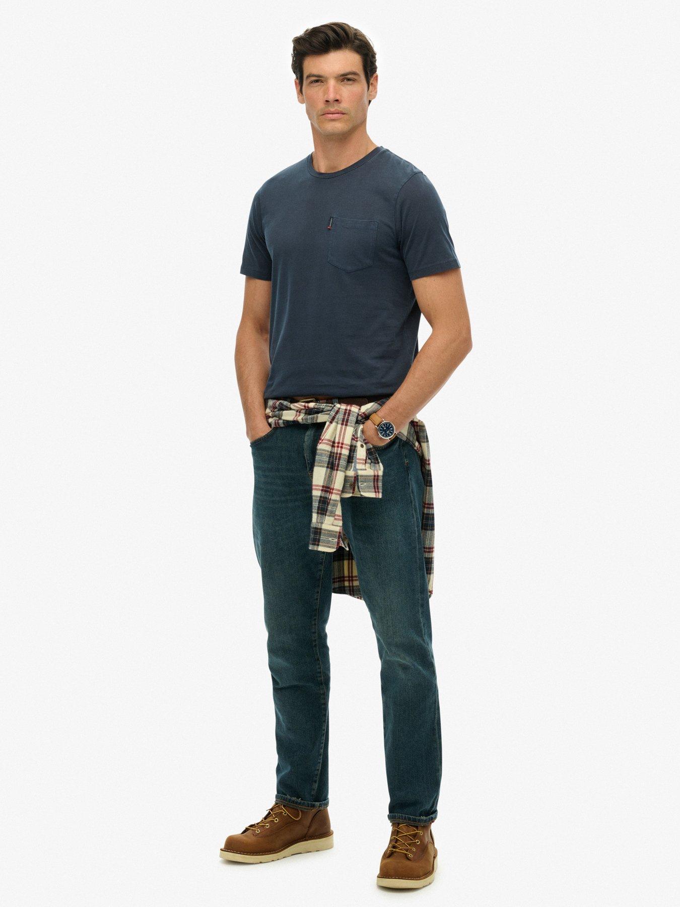  image of superdry-classic-essential-pocket-t-shirt