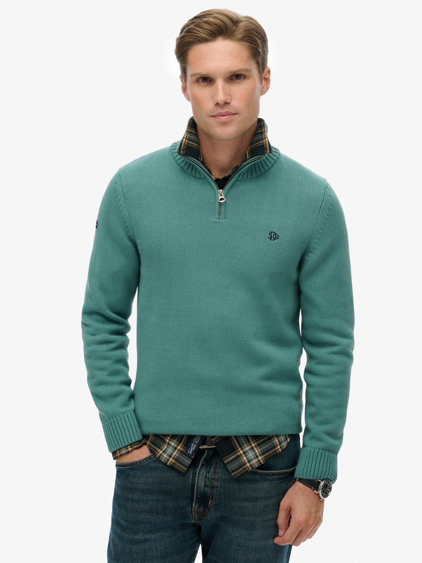 superdry-cotton-half-zip-knitted-jumper